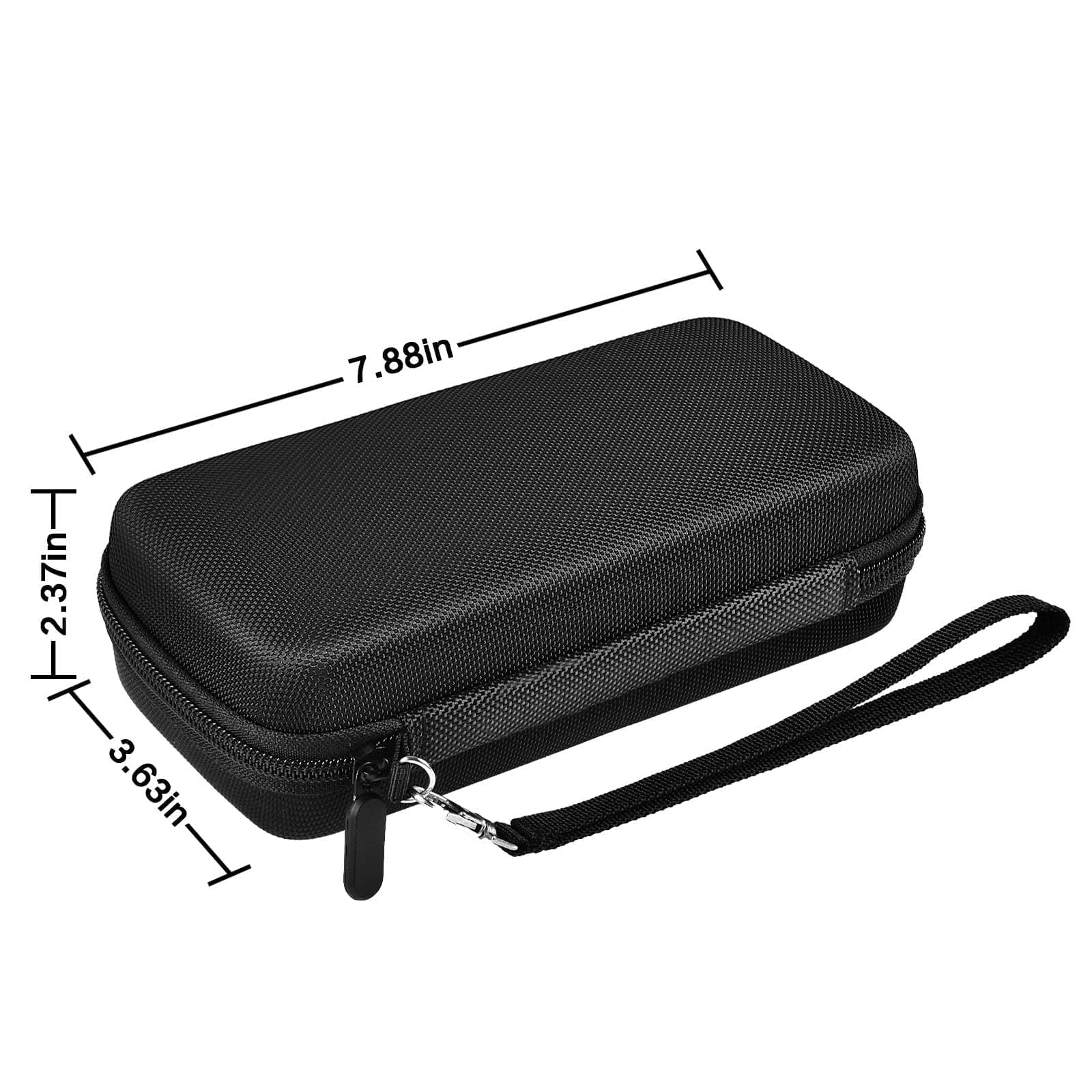 Case Compatible with Texas Instruments TI-30XS for MultiView Scientific Calculator, Storage Holder Carrying Organizer Bag with Mesh Pocket for Pens, Pencil, Batteries and Accessories (Box Only) -Black Black - Image 5