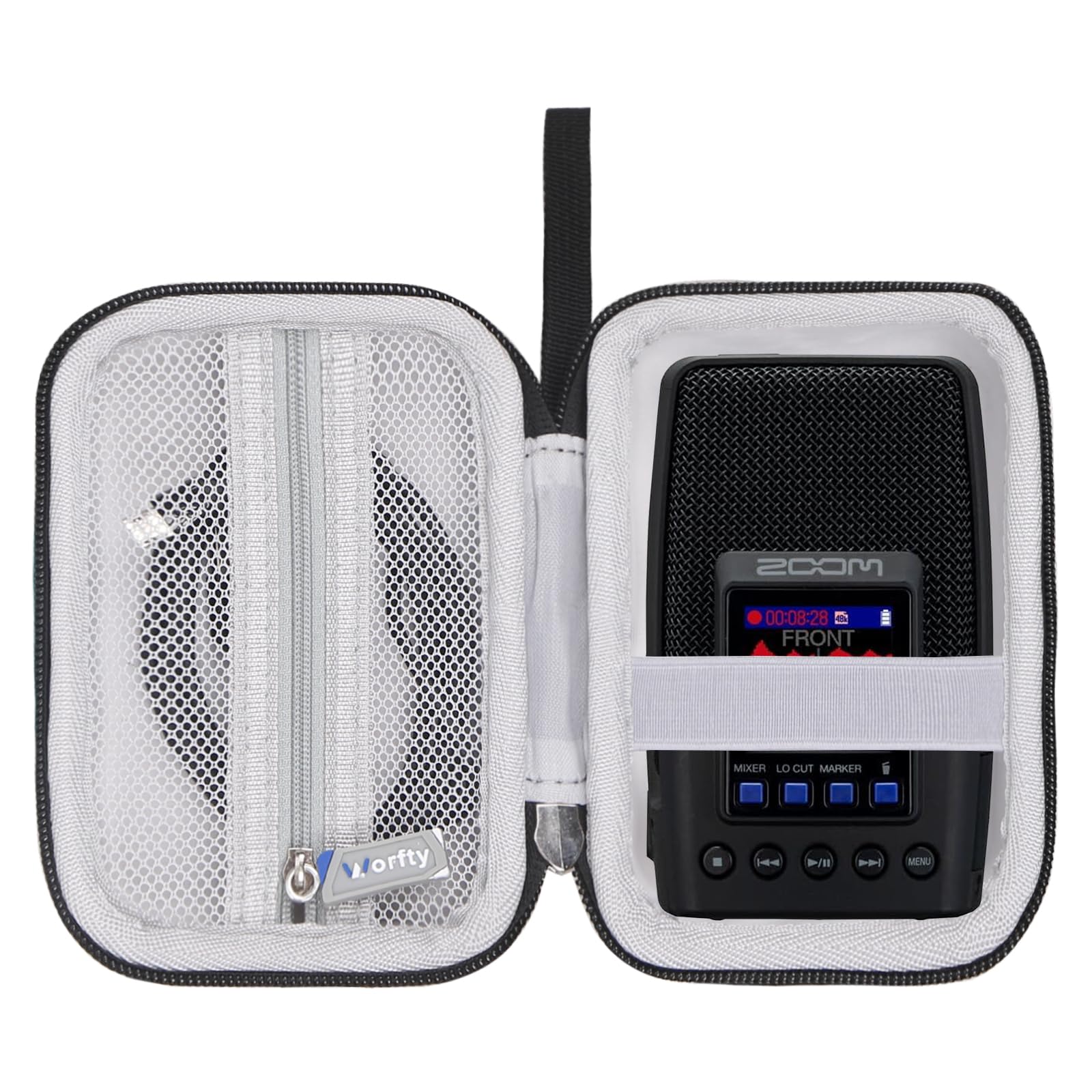 Case for Zoom H2essential / H2n Multi-Mic Handy Recorder - Travel Protective Carrying Storage Bag (H2-Black) H2-Black