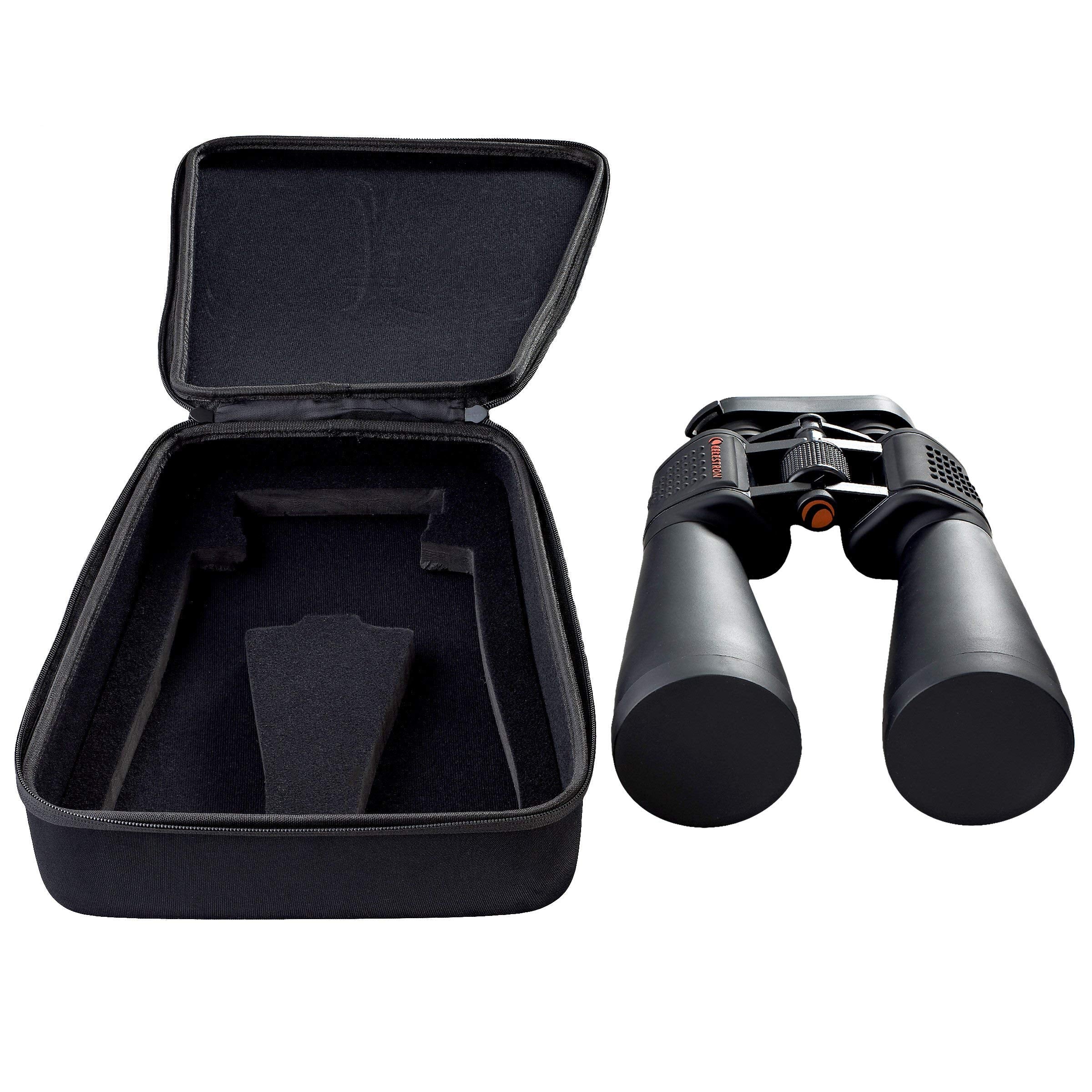 Caseling Hard Case Fits Celestron SkyMaster Giant 15x70 25x70 Binoculars and Tripod Adapter - Image 4
