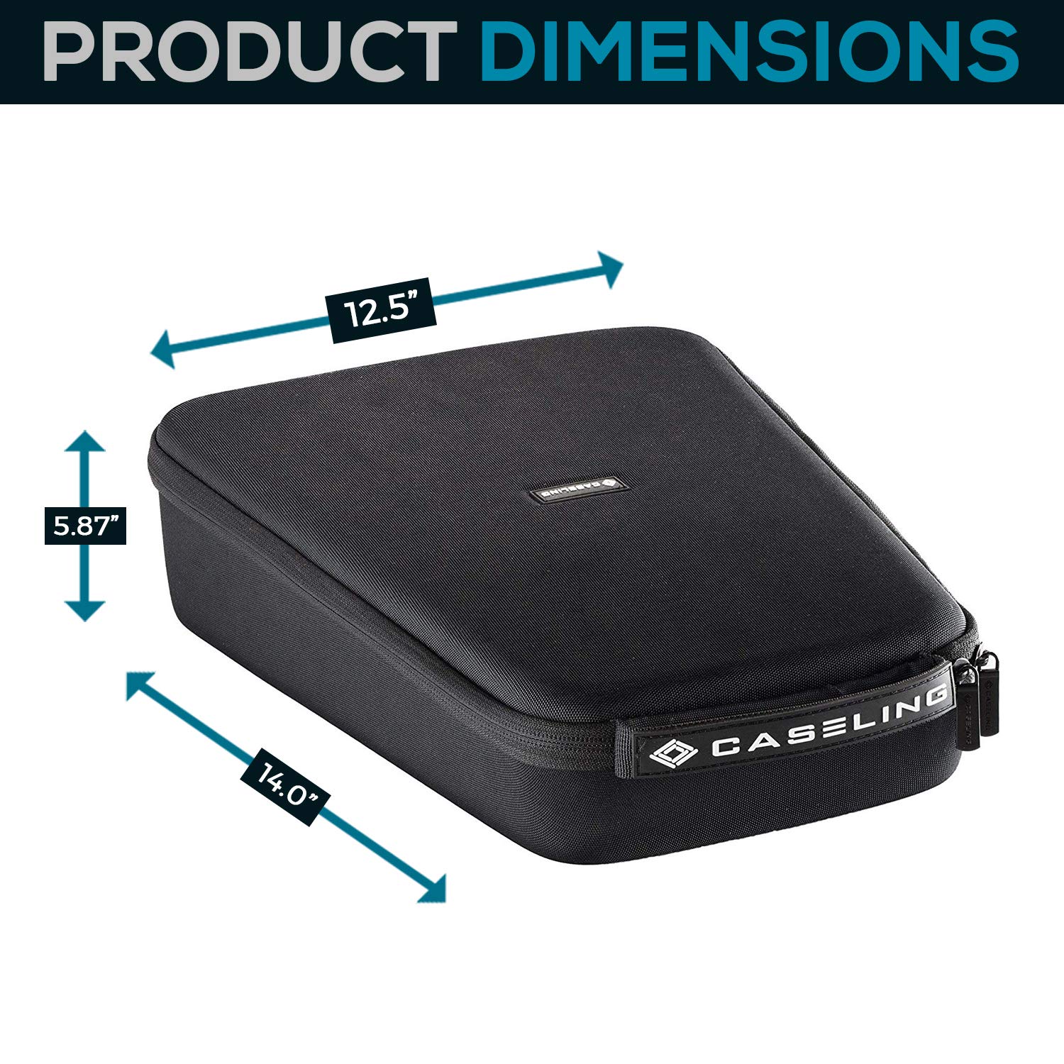 Caseling Hard Case Fits Celestron SkyMaster Giant 15x70 25x70 Binoculars and Tripod Adapter - Image 5