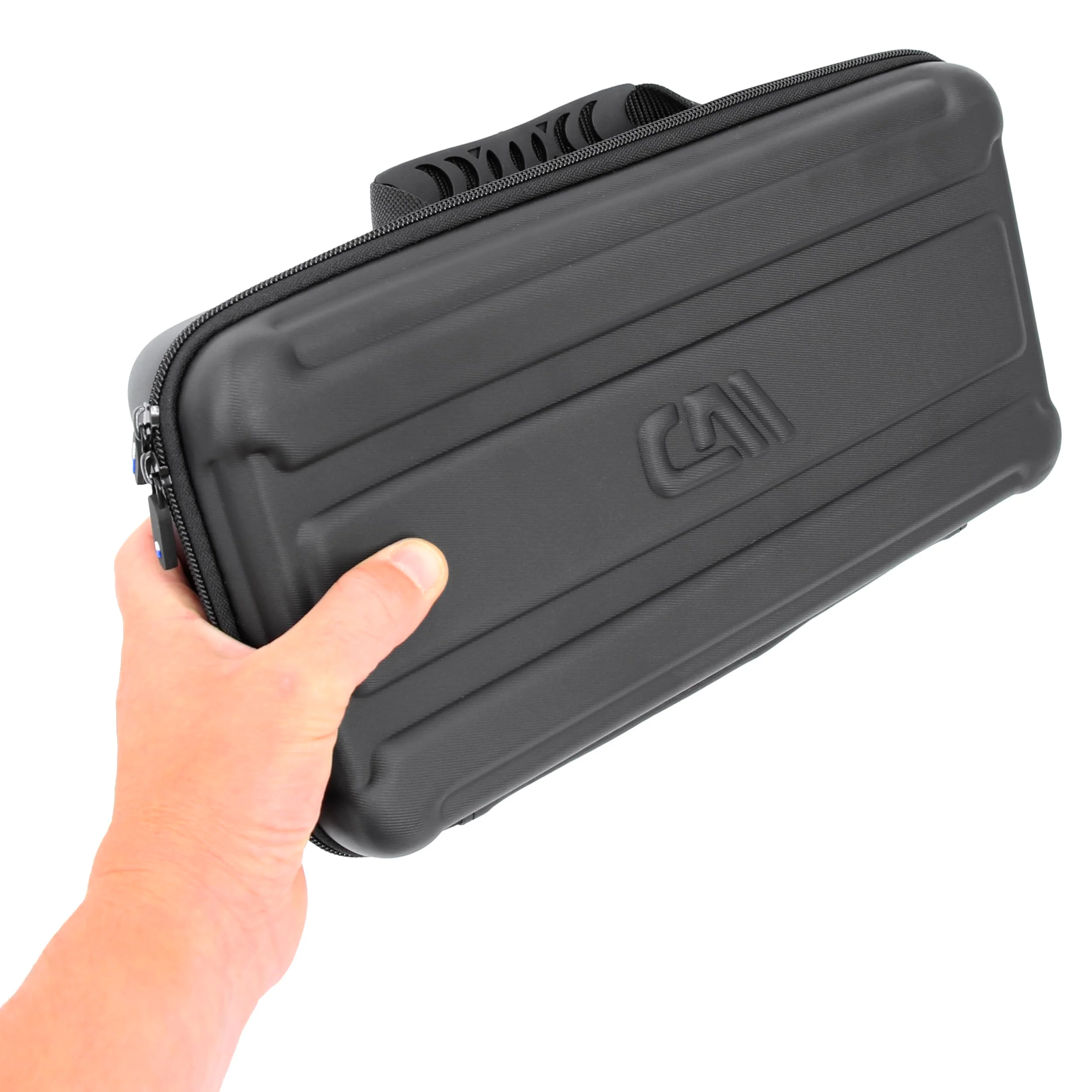 CASEMATIX Carry Case Compatible with Audio Technica Turntable AT-SB727 Sound Burger Record Player, Impact Resistant Exterior with Padded Foam Interior Designed To Hold Portable Turntable In Place - Image 5
