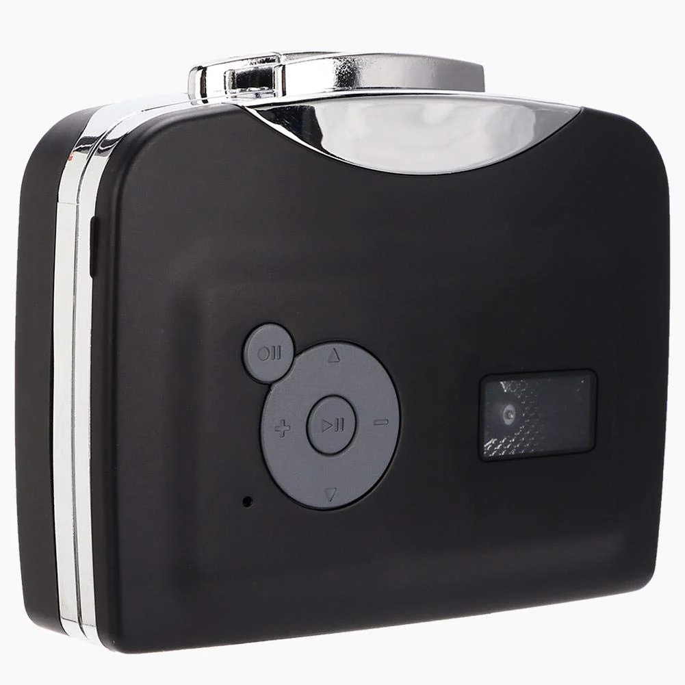 Cassette to MP3 Converter Stereo USB Cassette Digital Tape MP3 with Headphones for Computer, Speaker, Transfer to Mobile Phone, for iPod, etc.
