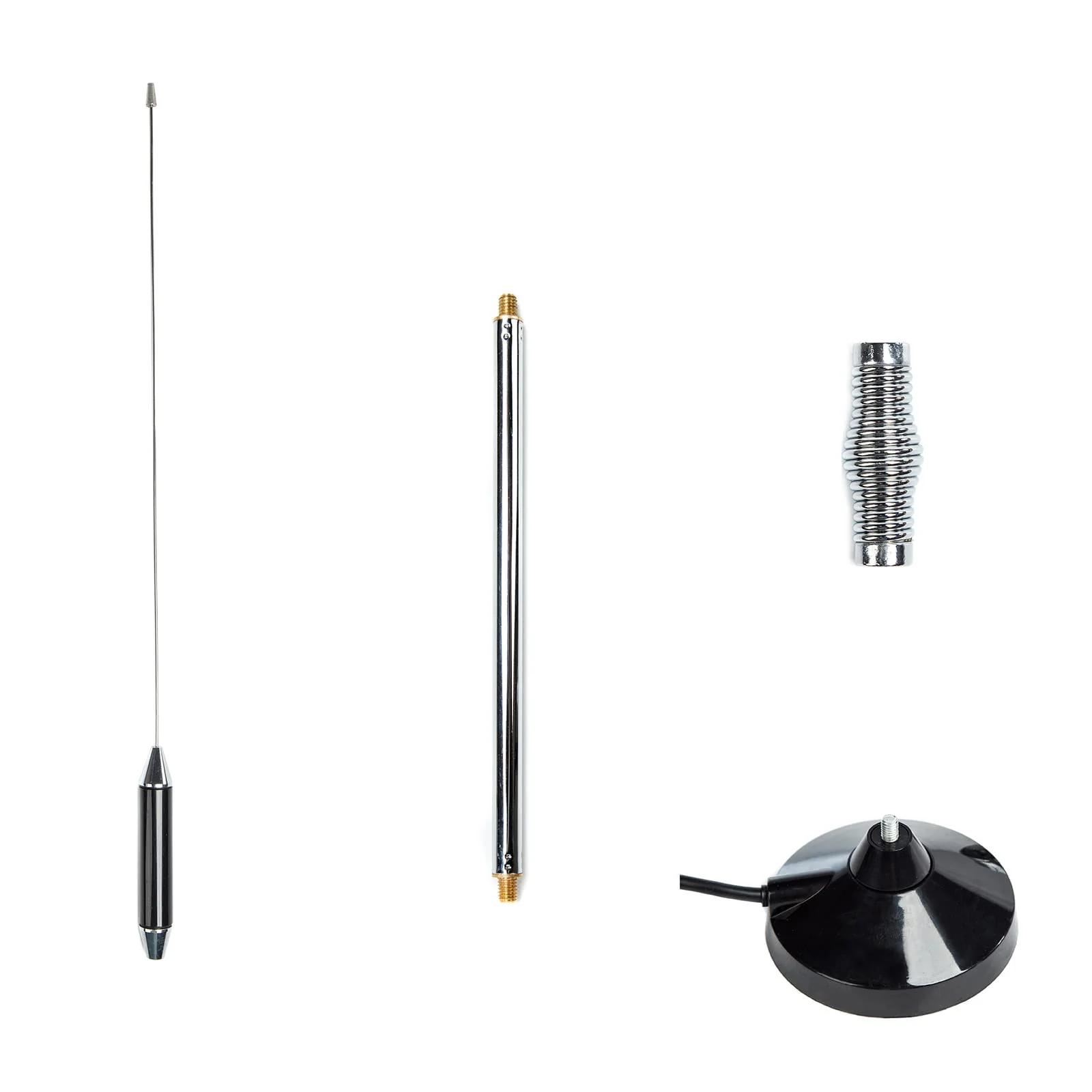 CB Antenna 28 inch 27 Mhz CB Radio Antenna Full Kit with Heavy Duty Magnet Mount Mobile/Car Radio Antenna Compatible with President Midland Cobra Uniden Anytone by LUITON Cb Antenna - Image 5