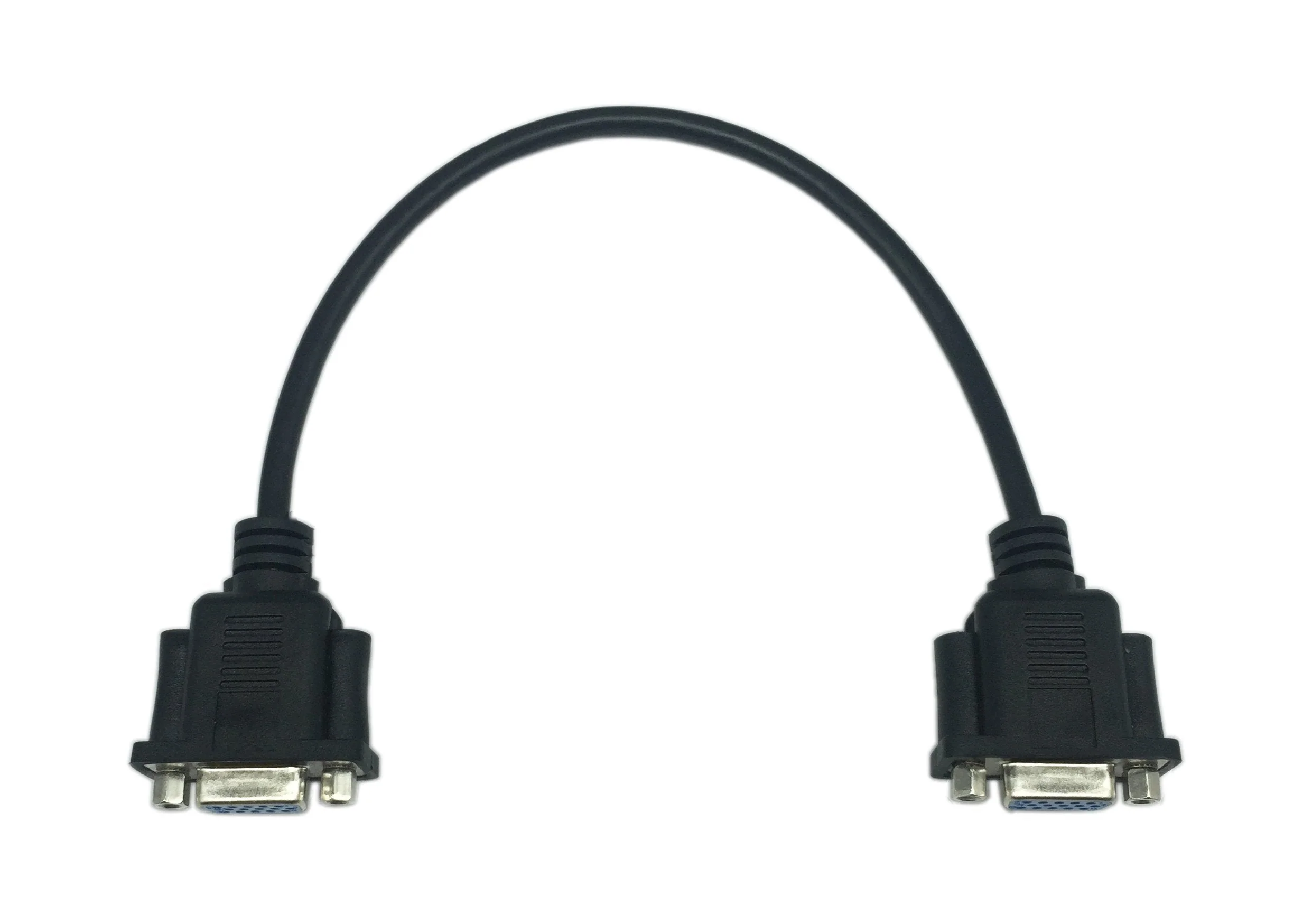 CERRXIAN 1ft VGA SVGA 15 Pin HD15 Female to Female Gender Changer Adapter Extension Video Monitor Cable for PC Laptop TV Porjector(ff) - Image 7