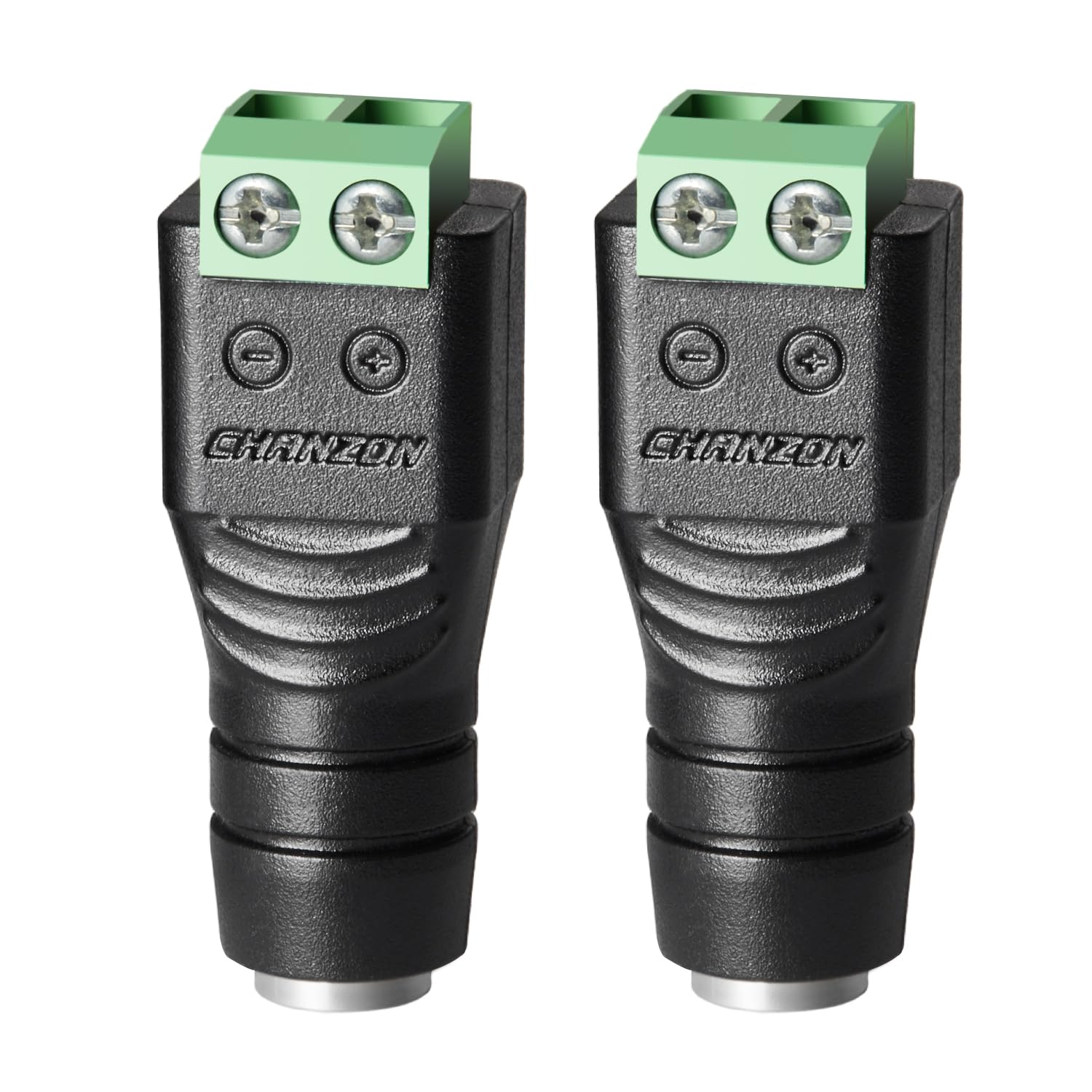 CHANZON Female 10 Pcs 12V 5.5mm x 2.1mm DC Power Jack Connector 24V Socket for Led Light Strip CCTV Security Camera Cable Wire Ends Plug Barrel Adapter