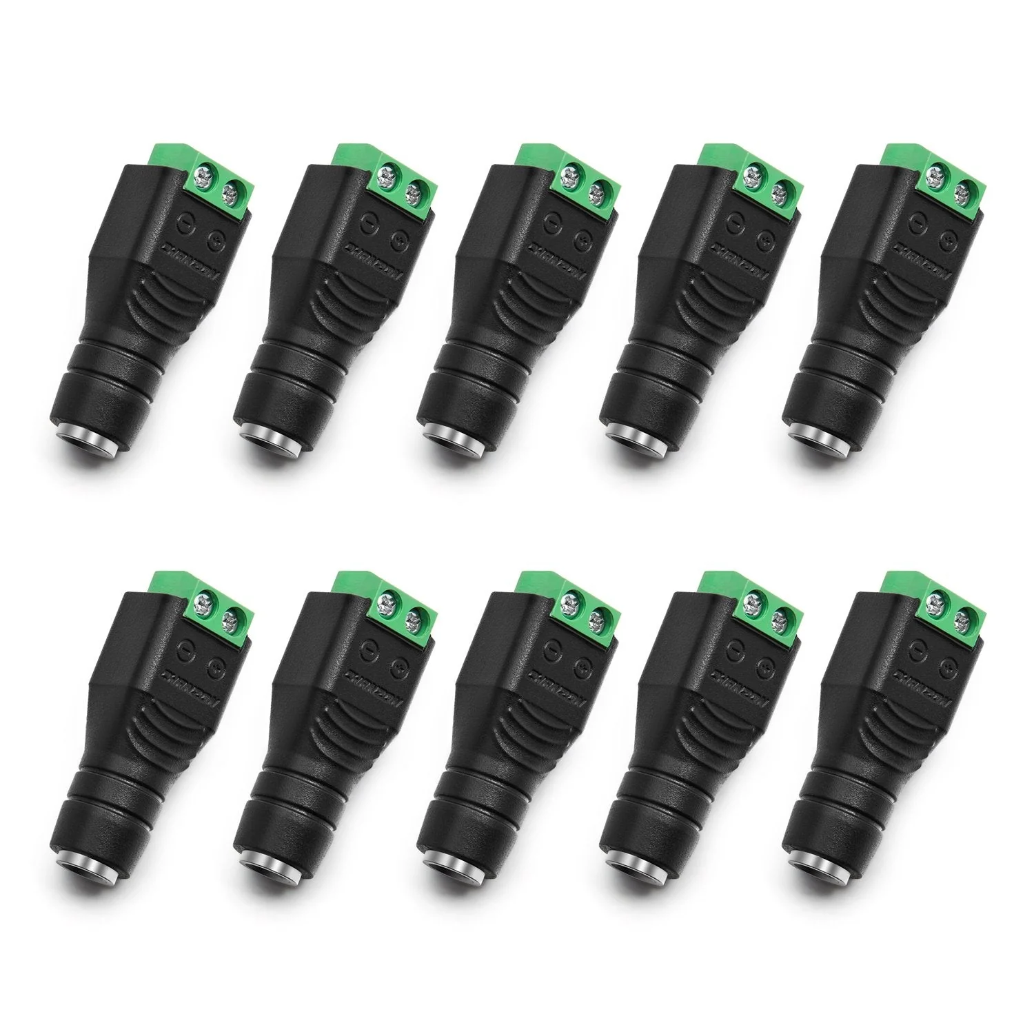 CHANZON Female 10 Pcs 12V 5.5mm x 2.1mm DC Power Jack Connector 24V Socket for Led Light Strip CCTV Security Camera Cable Wire Ends Plug Barrel Adapter - Image 6