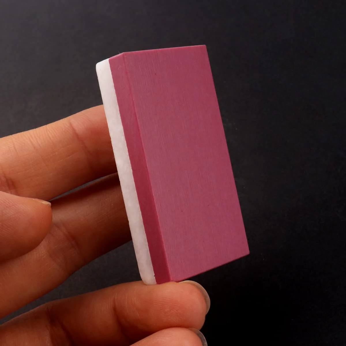CHEERBRIGHT 1PC Dual Sided Combination Whetstone Sharpening Stone, Fine Grinding and Polishing Sharpening Ruby Stone and Agate Stone - Image 5