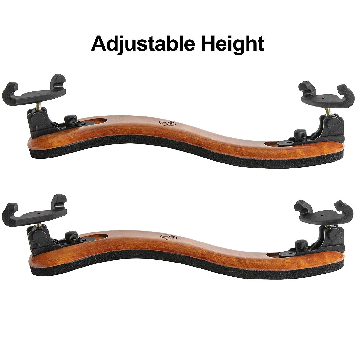 Classic Viola Shoulder Rest for 15�-17� Viola (Full Size) with Adjustable Height | Collapsible | Real Maple Wood | Excellent Support Grip - By MIVI Music Viola 15"-17" - Image 3