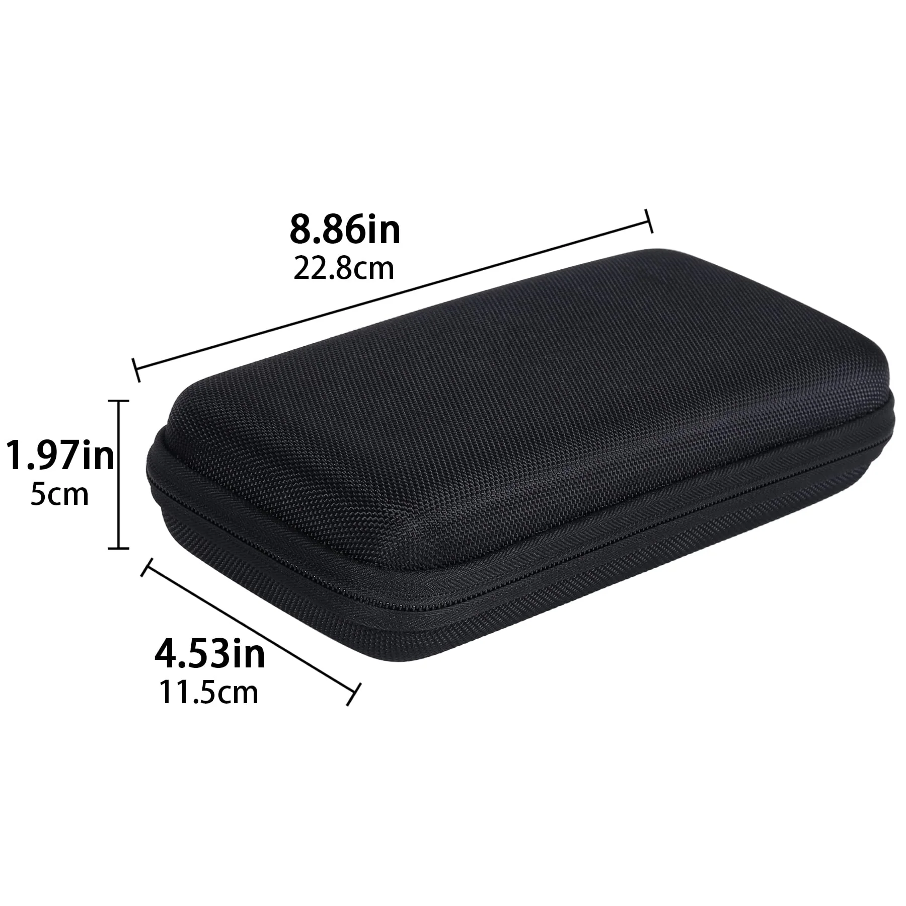co2CREA Hard Case Compatible with Texas Instruments TI-84 Plus CE/TI-84 Plus/TI-Nspire CX II CAS/TI-Nspire CX II/TI-83 Plus/TI-89 Titanium/TI-85 / TI-86 Color Graphing Calculator, Black All Black Case - Image 6
