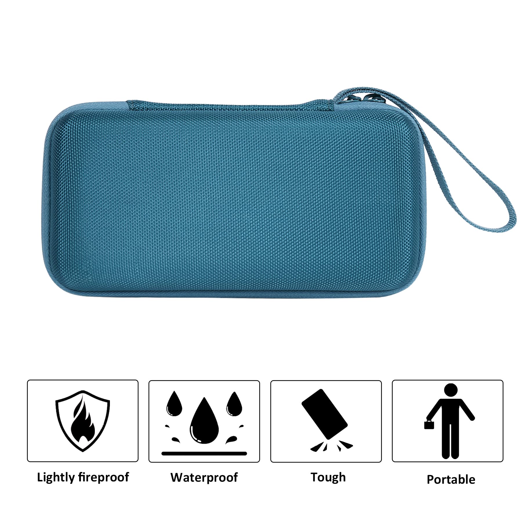 co2CREA Hard Case Compatible with Texas Instruments TI-84 Plus CE/TI-84 Plus/TI-Nspire CX II CAS/TI-Nspire CX II/TI-83 Plus/TI-89 Titanium/TI-85 / TI-86 Color Graphing Calculator, Teal Teal Case - Image 7