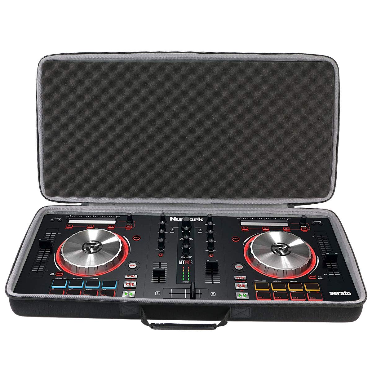 co2CREA Hard Case Replacment for Numark Mixtrack Pro 3 / Platinum FX DJ Controller