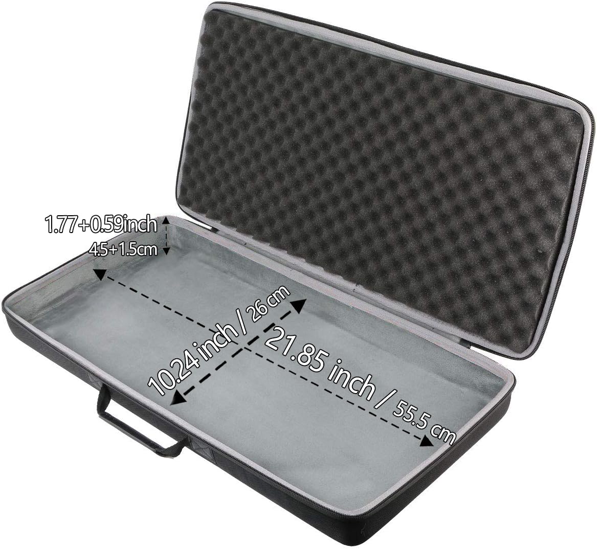 co2CREA Hard Case Replacment for Numark Mixtrack Pro 3 / Platinum FX DJ Controller - Image 3