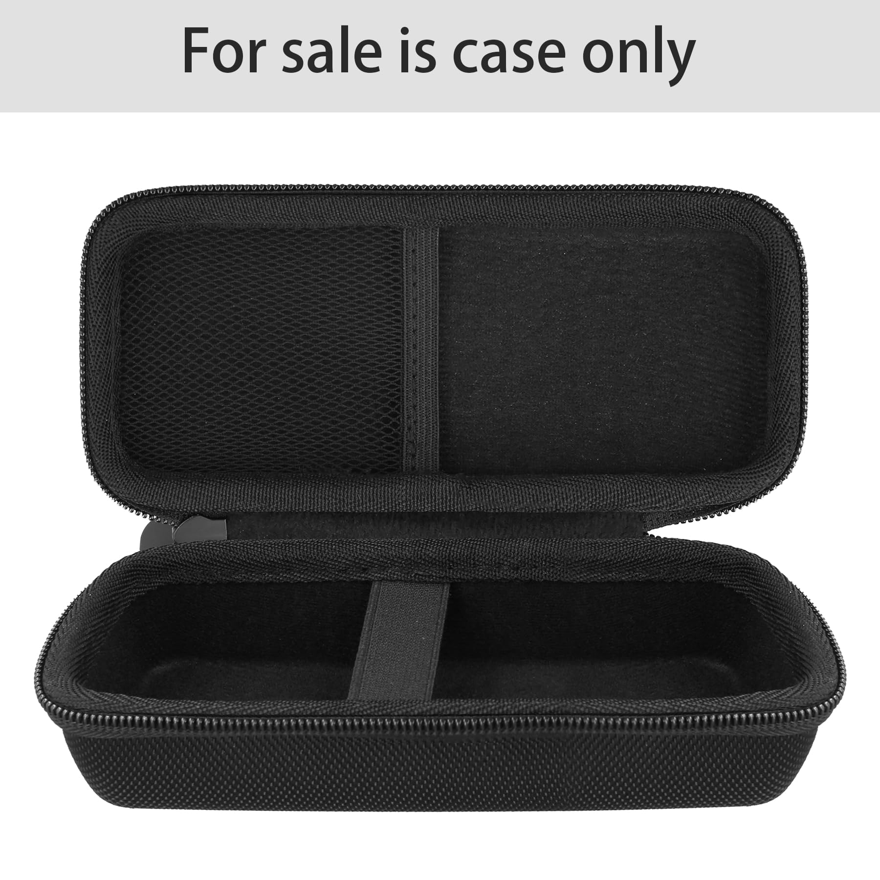 co2CREA Hard Travel Case for Xvive XV1-R Portable Stereo Audio Recorder, Shockproof Dustproof Protective Storage Bag with Hand Strap and Mesh Pocket - Image 6