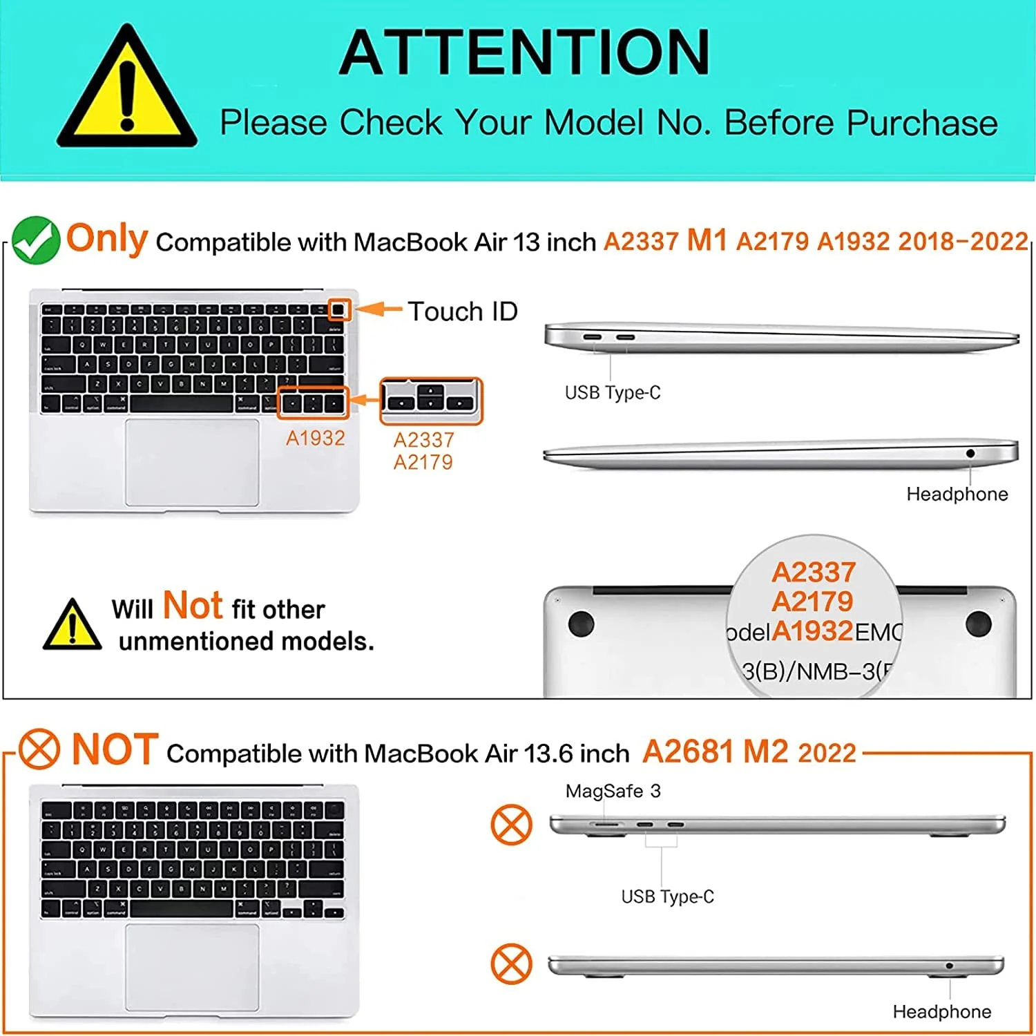 Compatible with MacBook Air 13 inch Case 2022-2018 M1 A2337 A2179 A1932, Case for MacBook Air M1, Woven Fabric Textured Leather Hard Shell Case & Keyboard Cover for Mac Air 13 Touch ID, Beige 2018-2022 Macbook Air 13 inch M1 A2337 Woven Beige - Image 2
