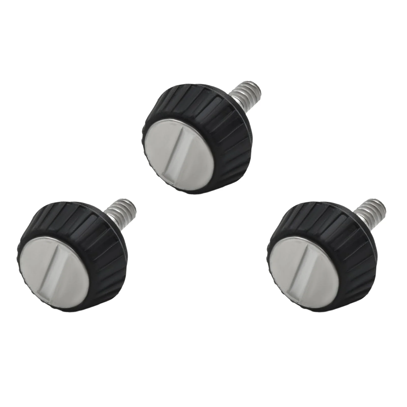 Connector Locking Screw Steel Small Thumb Screws Replacement for Speaker Mic and Earpiece APX4000 APX6000 APX7000 APX8000 XPR6550e XPR7550e XPR7530e XPR7580e (3) 3