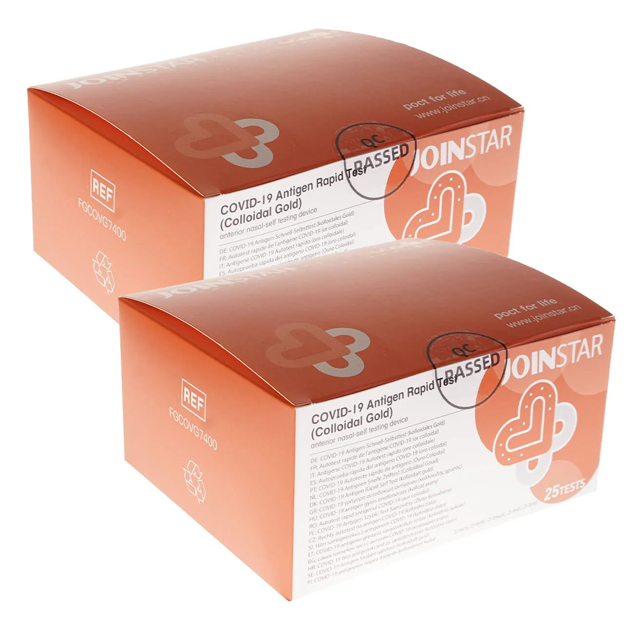 Corona Quick Test Pack of 50 - JOINSTAR Antigen Quick Test Coronavirus (2019-nCoV)