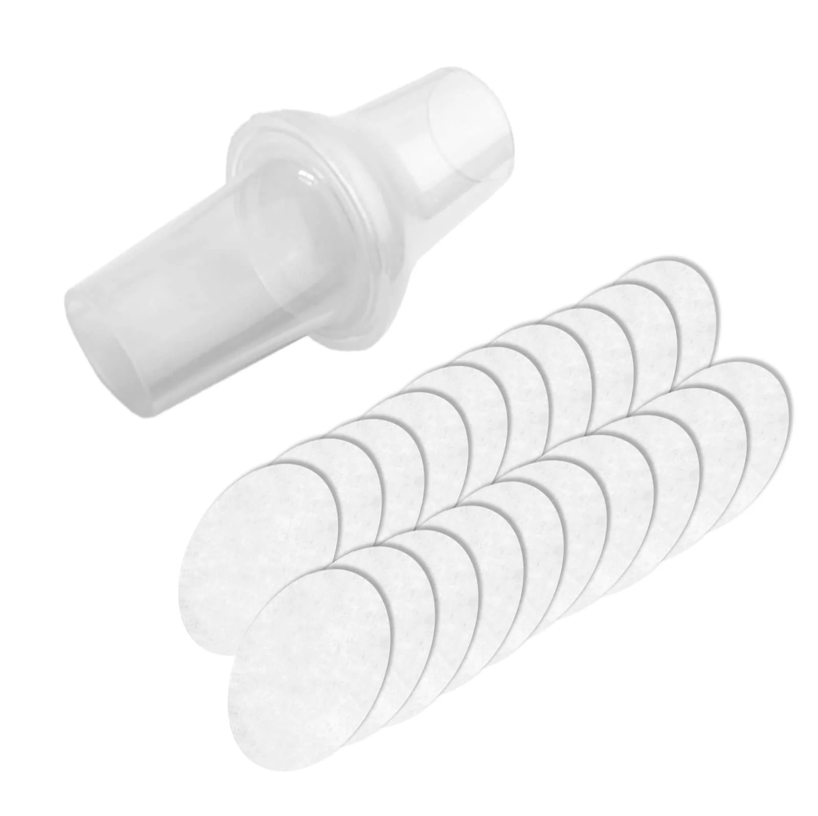 Cotton Pads and Mouthpiece, Replacement Kit for Giyosk (Pads - 20 PCS)