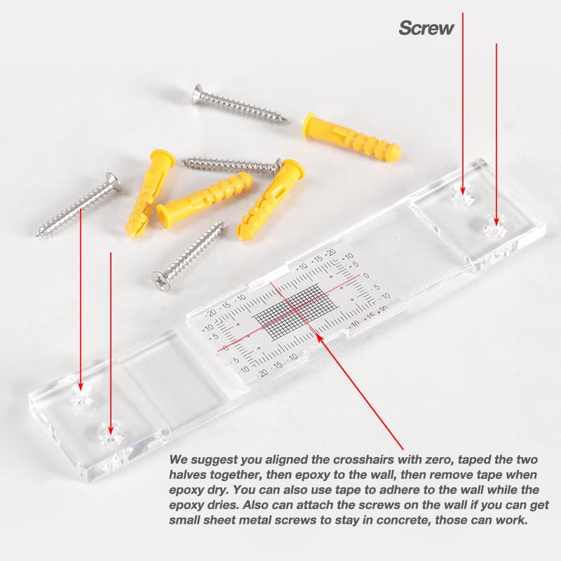 Crack Monitoring Record, Standard Tell-Tale Crack Monitor for The Standard and Corner Tell-Tale (5PCS) 5PCS - Image 4
