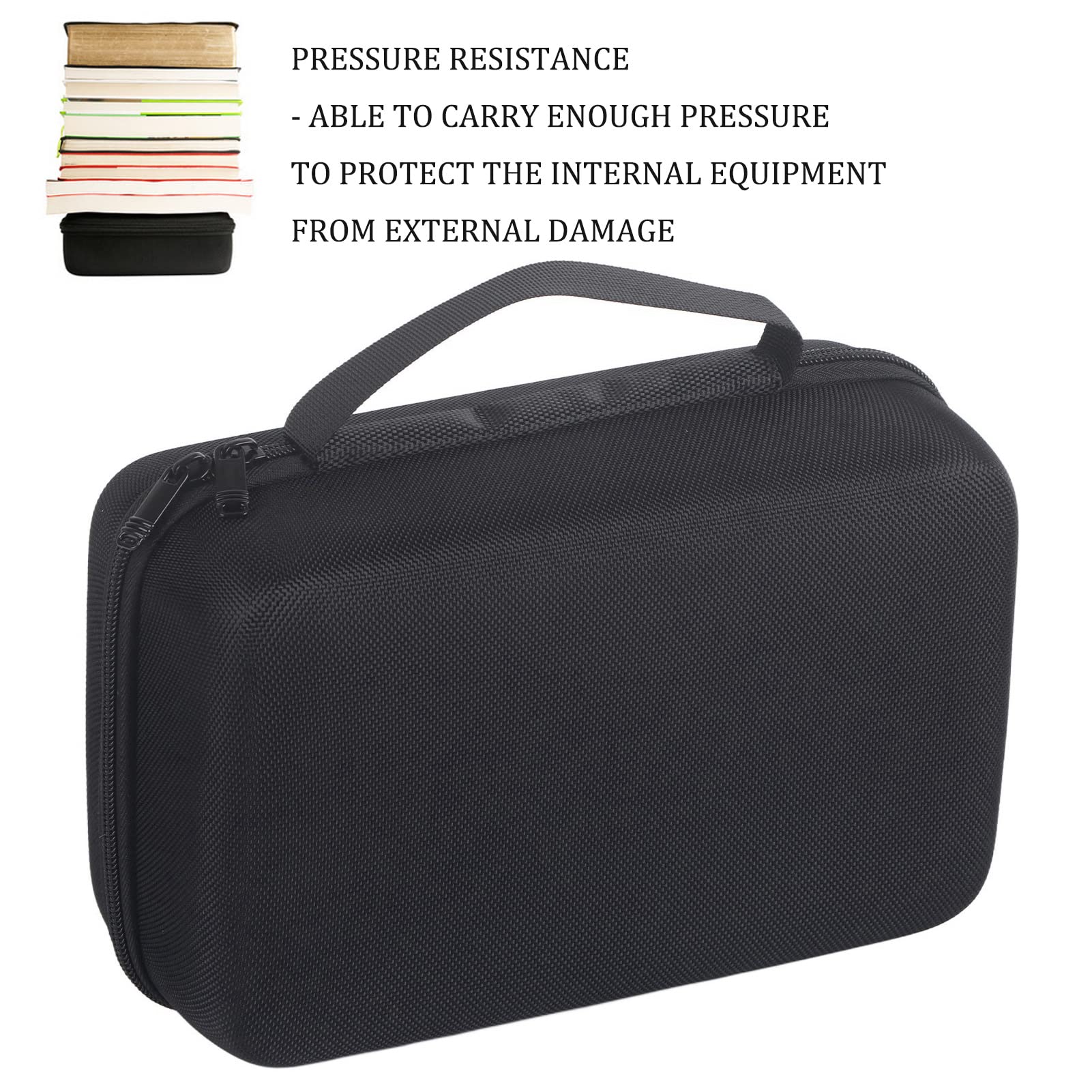 Cuifati Microphone Storage Case,Protecting Storage Case Box,Hard Travel Storage Carrying Case,for Rode VideoMic Pro Plus On-Camera Microphone,Compatible with Microphones of Comparable Size - Image 3