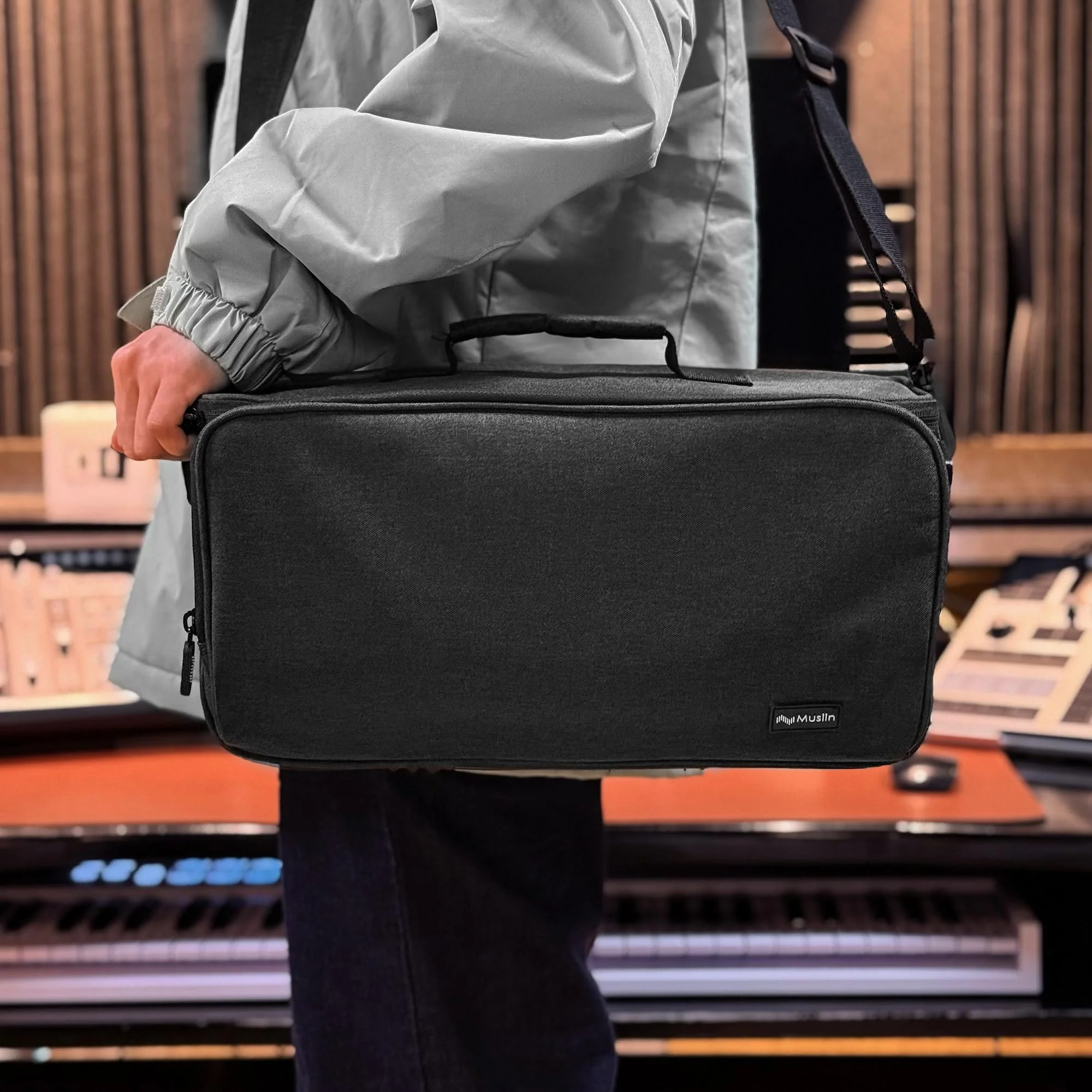 Custom Digital Mixer Or Bluetooth Speake Bag Compatible with Behringer XR18,XR12,XR16,Sony ULT FIELD 5,ULT FIELD 3,JBL Xtreme 4,Bose SoundLink Max,Premium Nylon, Essential for Daily protect - Image 6