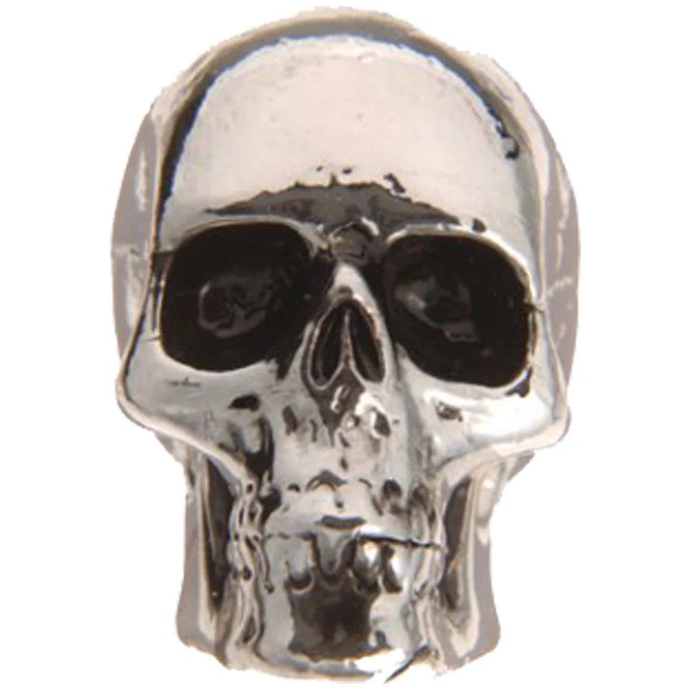 Custom Guitar Knob - JUMBO SKULL II ON CHROME, KCJSII-0410