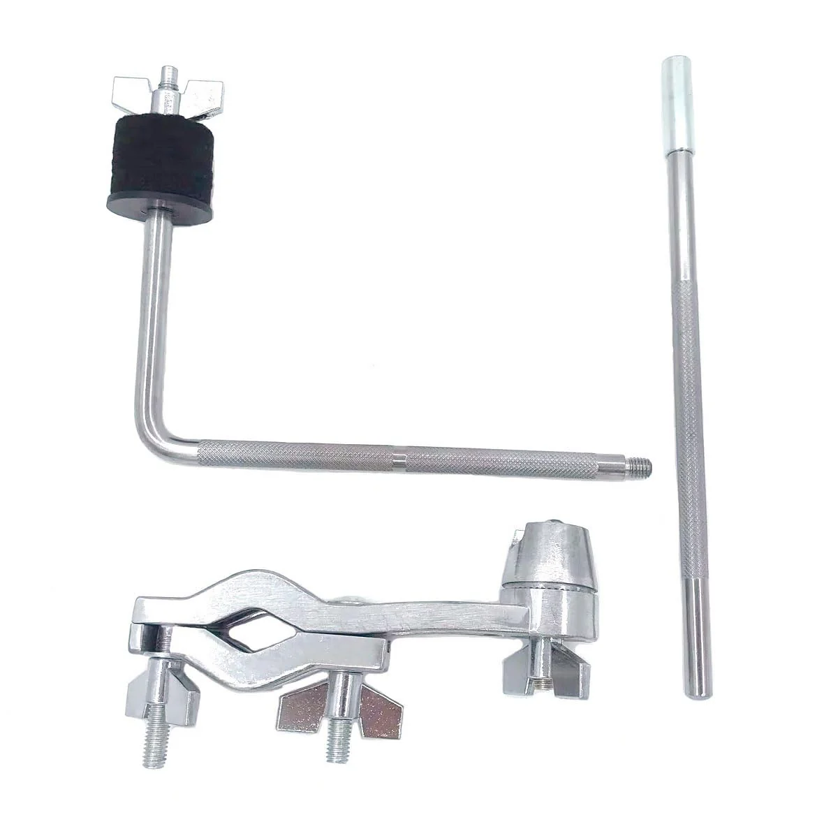 Cymbal Boom Arm with Clamp Removable Extension Rod Cymbal Stand Boom Arm Clamp Portable Drum Cymbal Stand Clamp Boom Cymbal Arm Attachment Clamp Drum Extension Clamps Holder Black 4 - Image 4