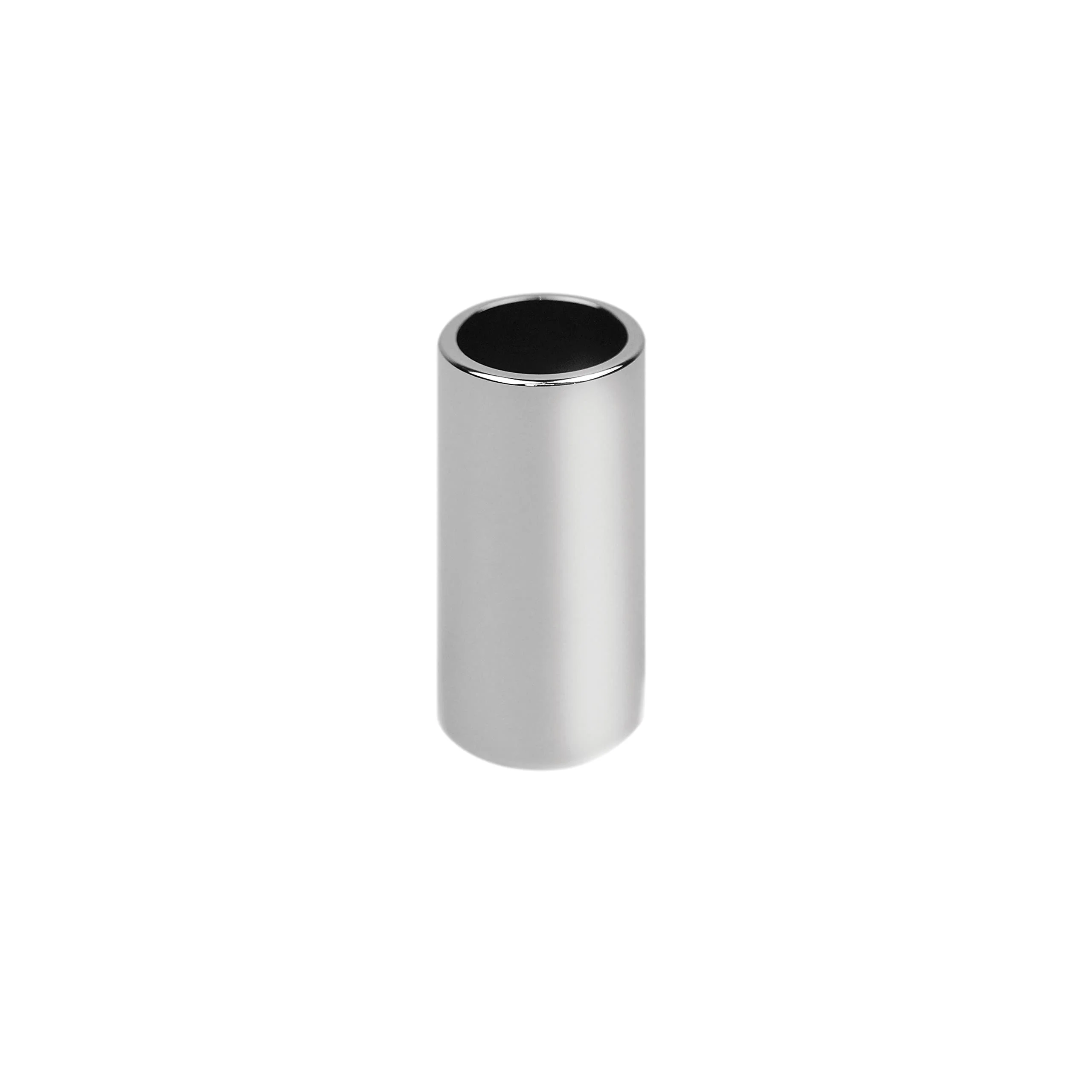 D'Addario Accessories Guitar Slide, Chrome-Plated Brass, Small (PWCBS-SS)