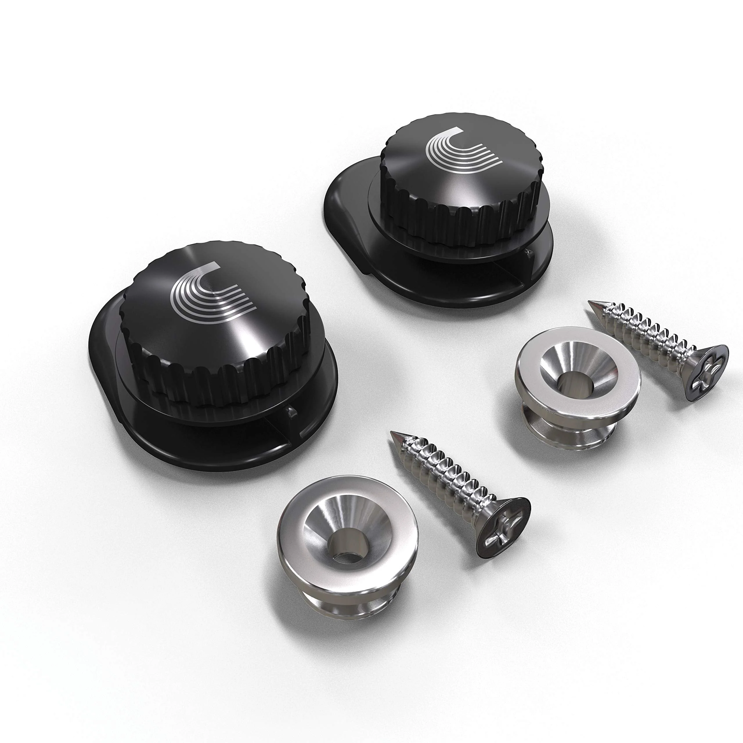D'Addario Accessories Universal Strap Lock System, Nickel