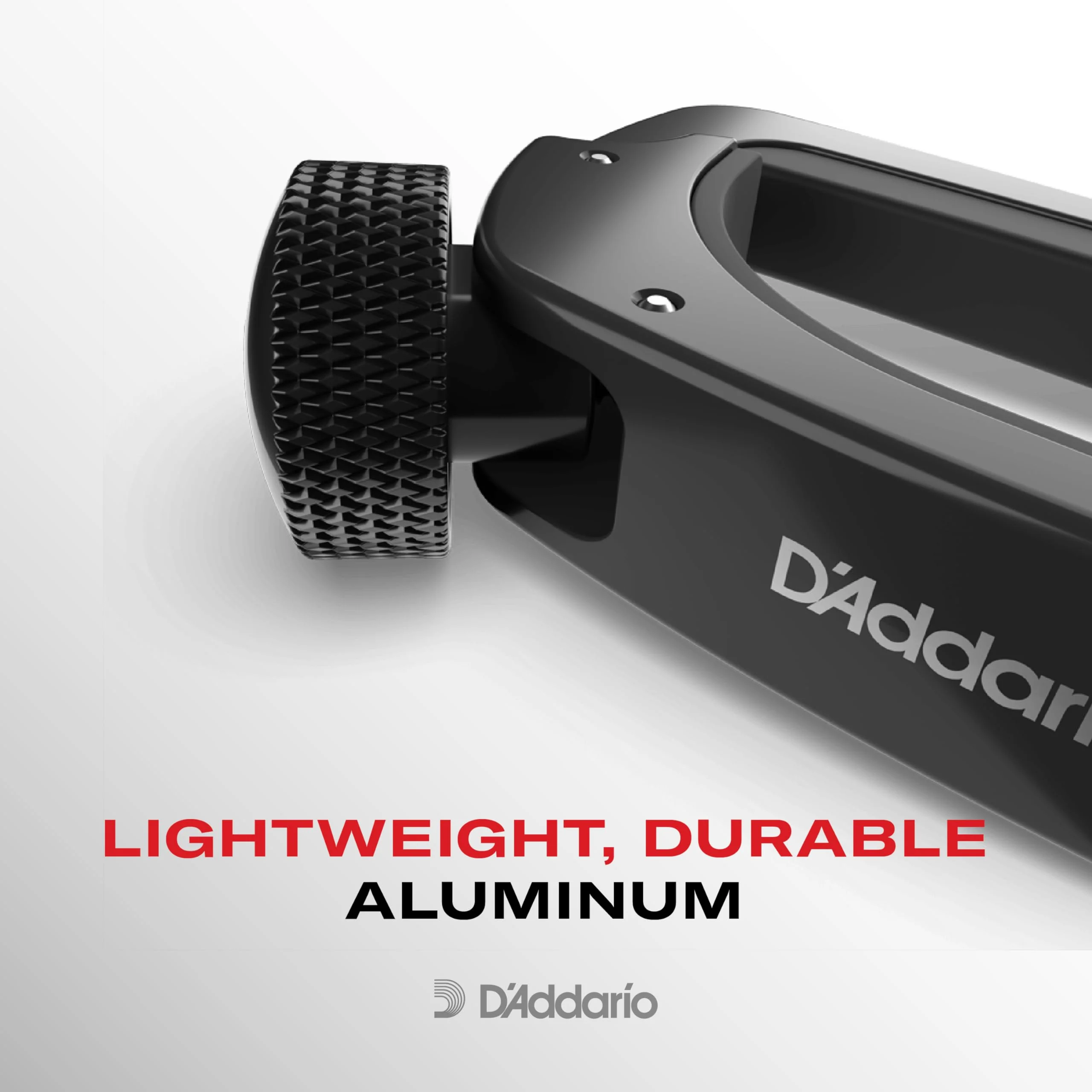 D'Addario Guitar Capo for Acoustic and Electric Guitar - NS Capo - Adjustable Tension - Guitar Accessories - Works for 6 String and 12 String Guitars - Black - Image 5