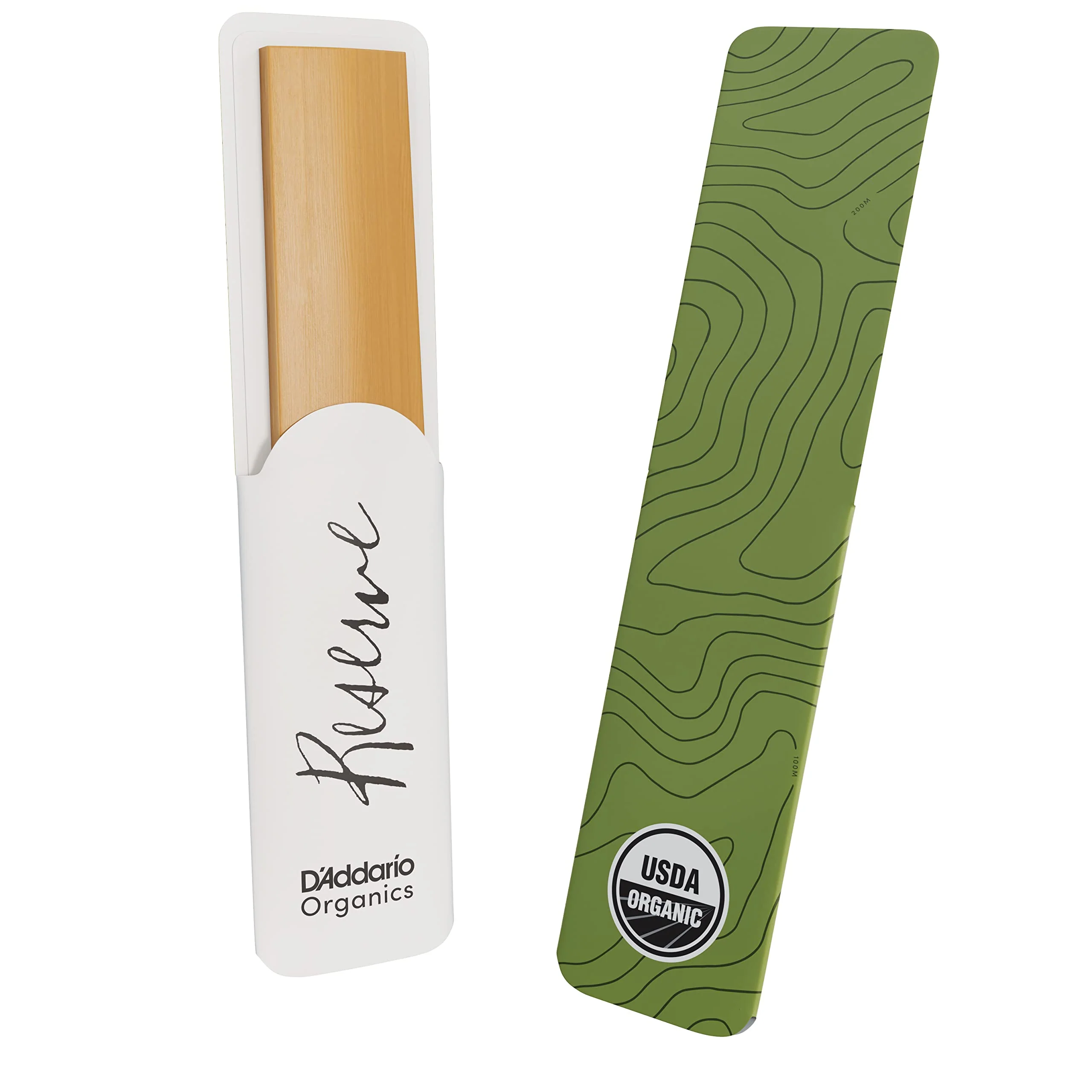 D'Addario Reserve Baritone Saxophone Sax First & Only Organic Reed-3.0 Strength, 10 Pack (ODLR0530) Strength 3.0 - Image 5