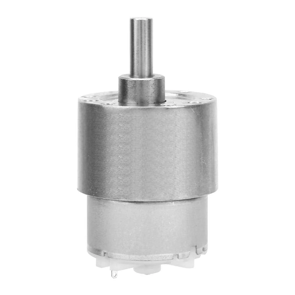 DC 12 V Gear Motor, Speed Reduction Motor, Toy Machines, Window Opener, DC Gear Motor, Automation Devices (12 V 100 rpm) 12 V 100 rpm