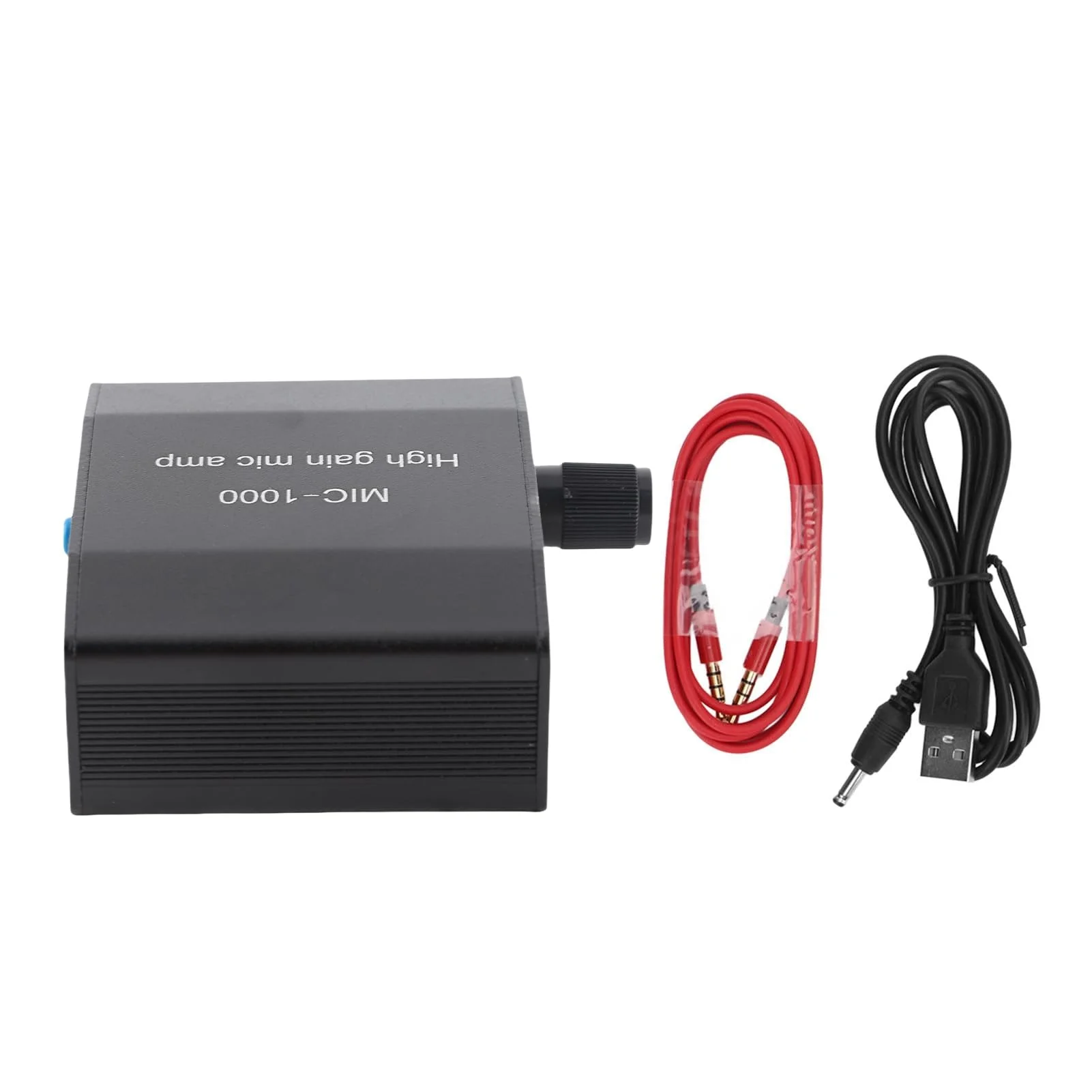 DC 5V Microphone Amplifier Mic Audio Amp High Gain 1000 Times Amplification Accessory Set Kit