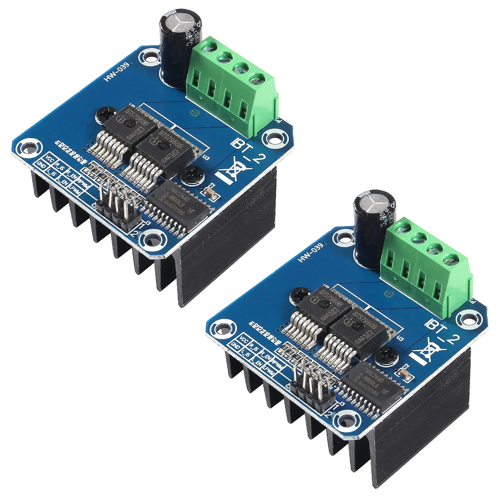 Dealikee High Power Vehicle Driver Module Current Limiting, Semiconductor Cooling for Smart Car Motor Drive Pack of 2