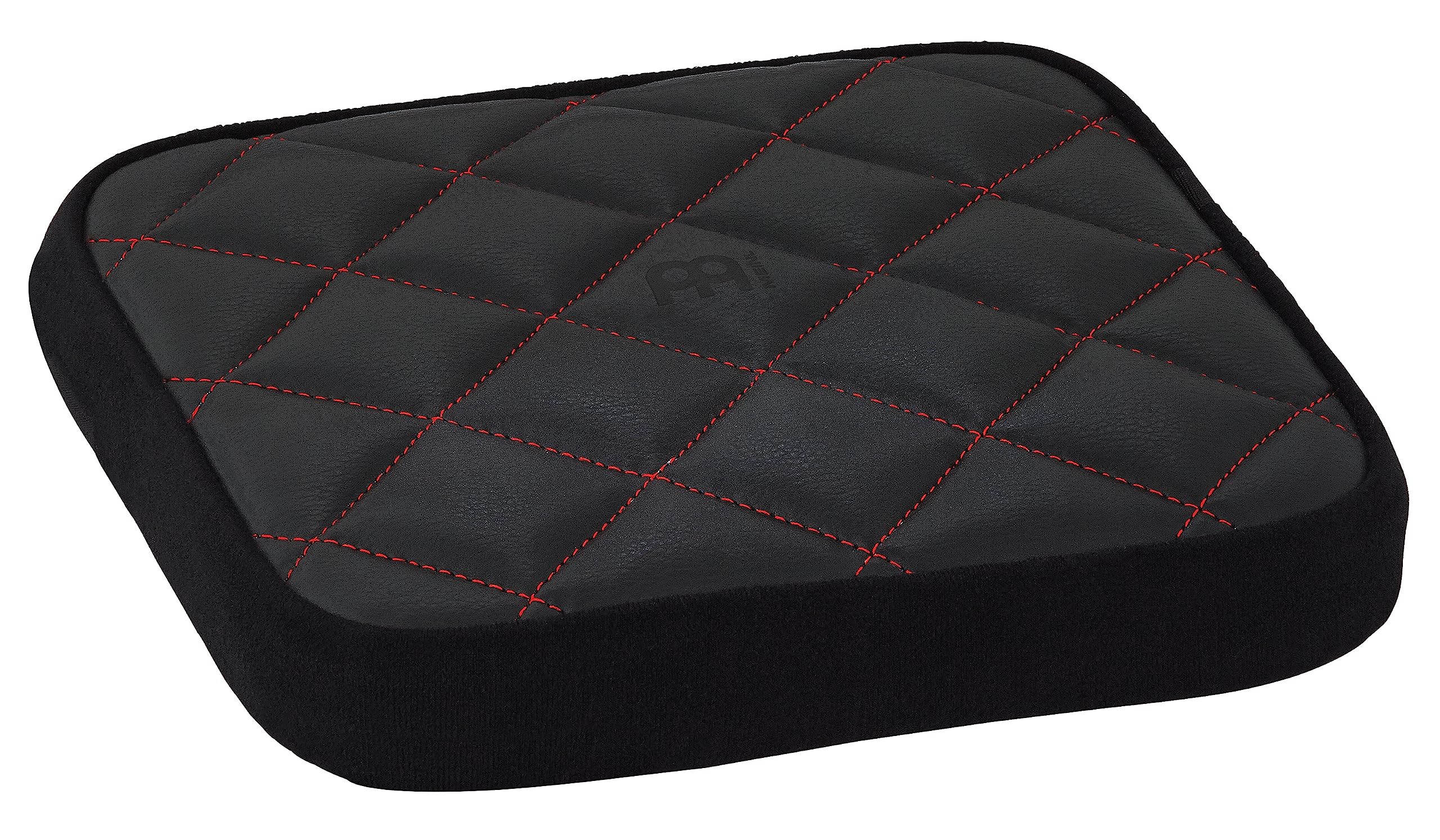 Deluxe Cajon Seat for Any Size with Thick Padding & No Adhesive Required Black