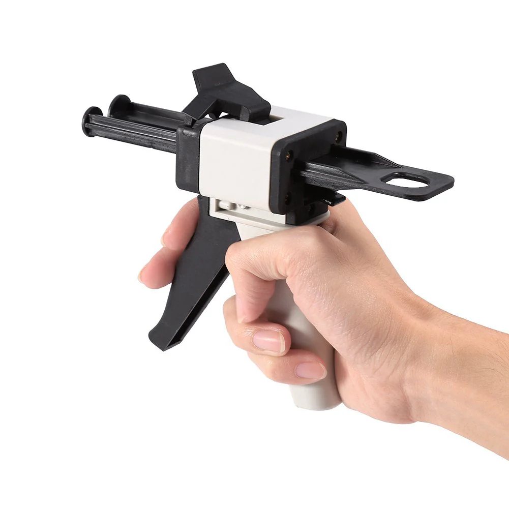 Dental Impression Mixing Dispenser, 2:1, 1:1 Impression Mixing Dispensing Gun, Silicon Dispenser Gun for 50ml Silicon - Image 3