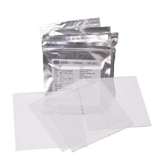 Dental Lab Rail Thermoforming Material for Vacuum Forming Soft Hard 1/1.5/2mm (1.0mm, Hard) - Image 3