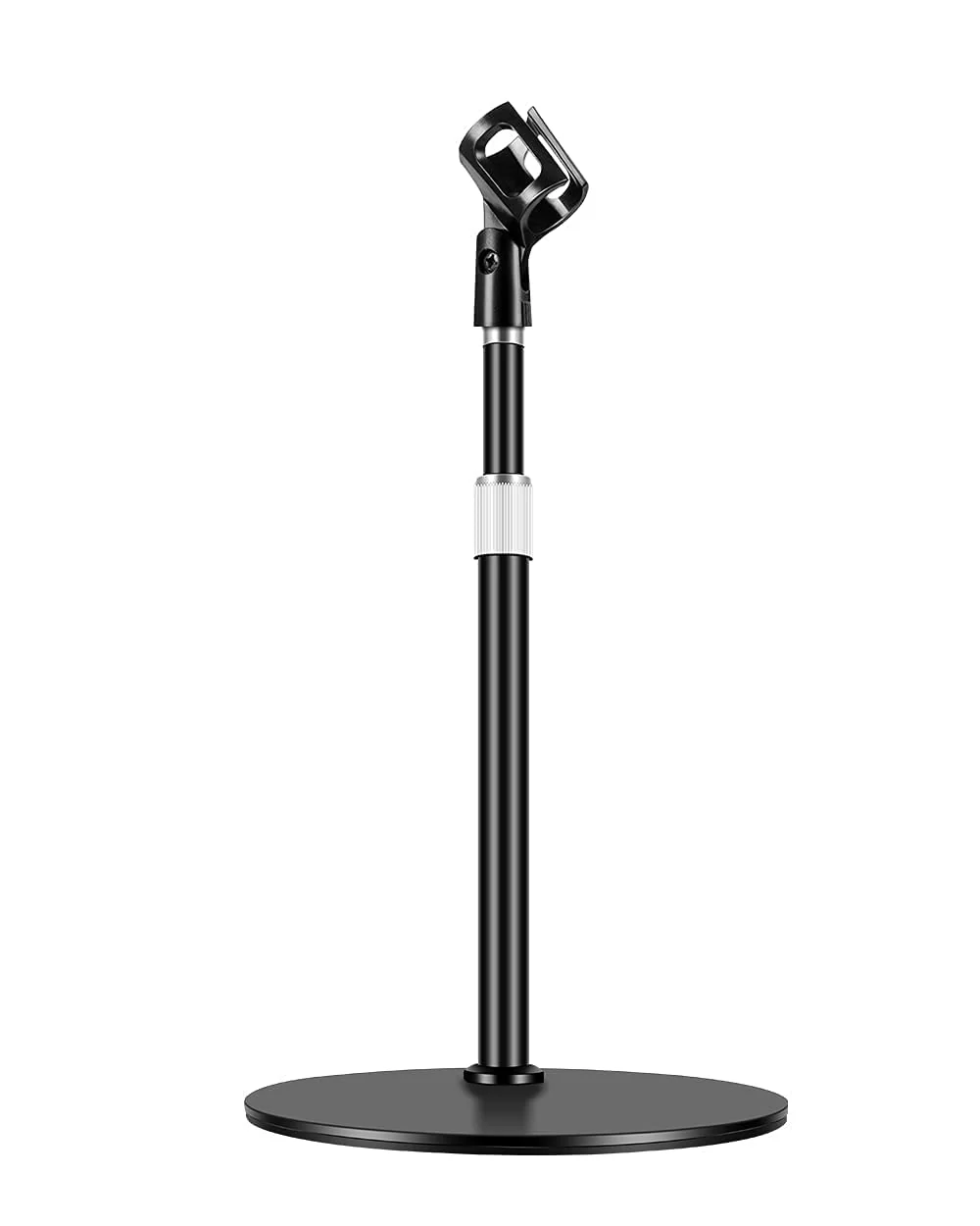 Desk Microphone Stand, Upgraded Adjustable desktop Mic Stand with Mic Clip,5/8" Male Screw for Blue Yeti SM58 SM48 PGA48 AT2020, ATR2100x-USB Samson Q2U Other Microphone - Image 7