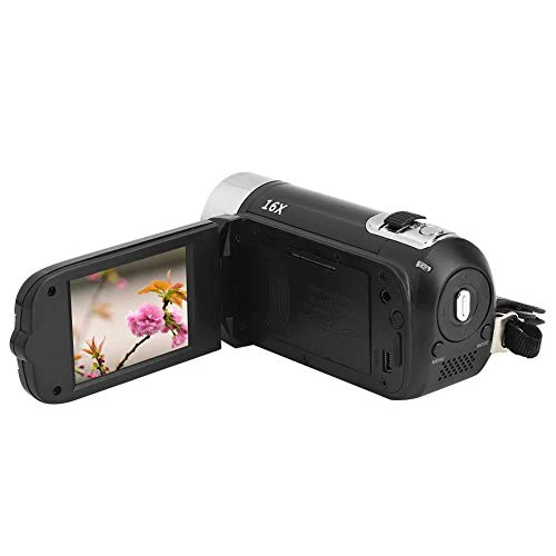 Digital Camcorder, DH-90 16X Digital Zoom 2.7 Inch Colourful Display Screen, High Definition Camera Image Video Shooting Camcorder US Plug 110-240V - Image 6