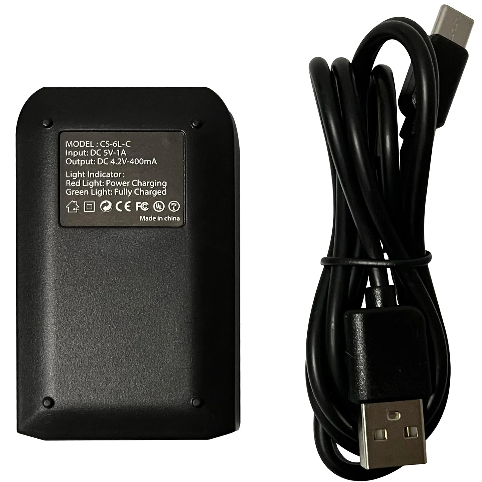 Digital Camera Battery Charger and 3.7V 700mAh NP-6L Rechargeable Lithium Battery (NP-6L Battery Charger) - Image 3