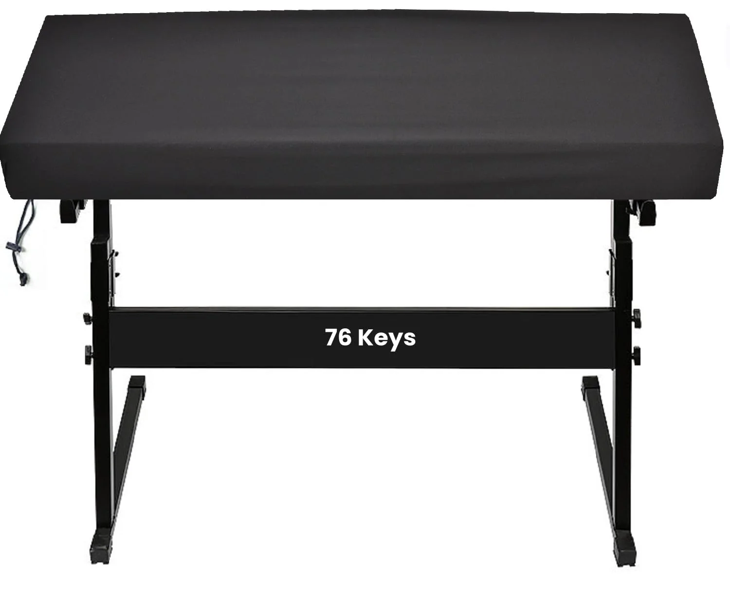 Digital Piano Keyboard and Portable Arranger Keyboards Dust Cover,Elastic Fabric,Water-Resistant,Digital Piano Keyboards Cover for Most Brand Digital Piano Keyboard (76 Keys Cover) 76-Keys Cover