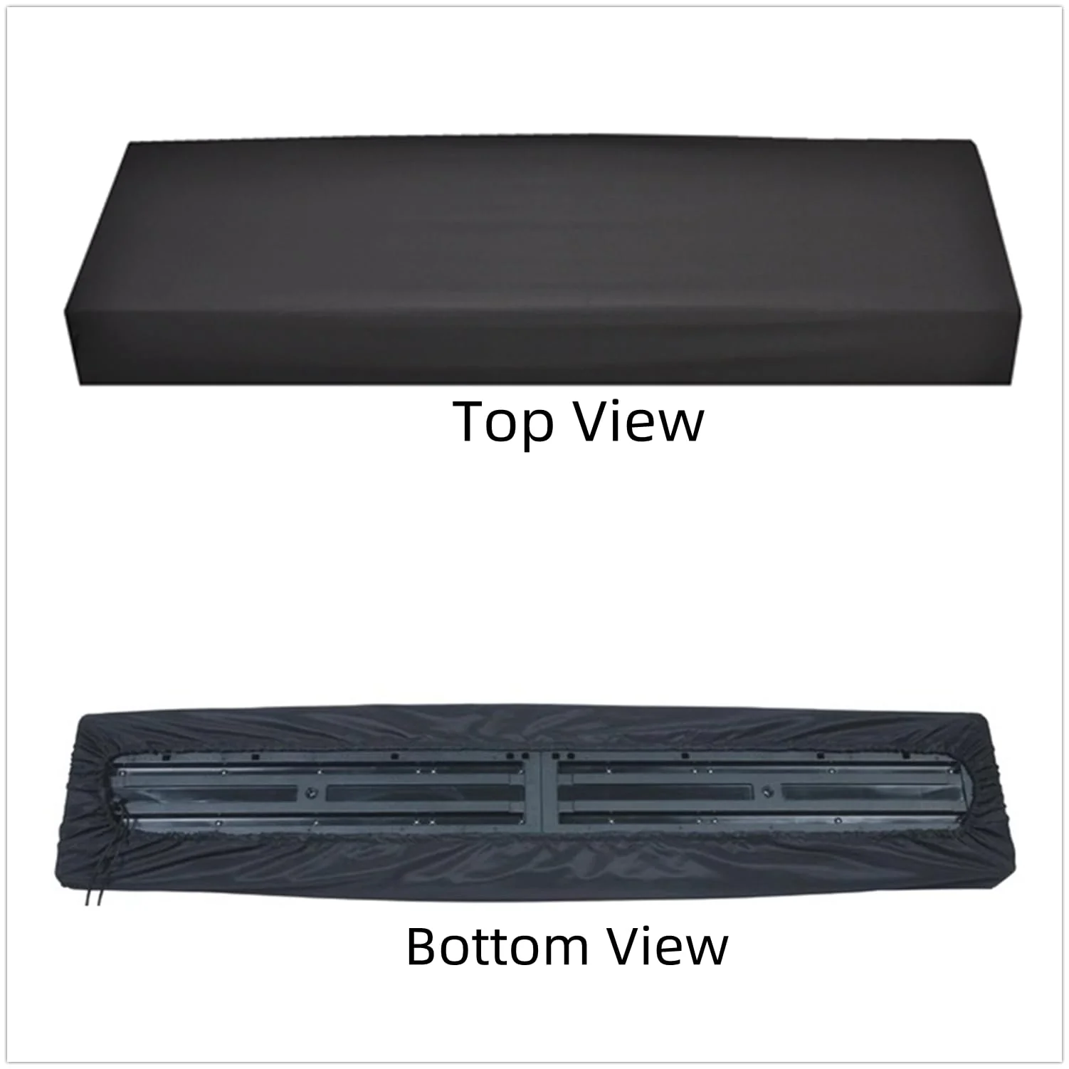 Digital Piano Keyboard and Portable Arranger Keyboards Dust Cover,Elastic Fabric,Water-Resistant,Digital Piano Keyboards Cover for Most Brand Digital Piano Keyboard (76 Keys Cover) 76-Keys Cover - Image 5