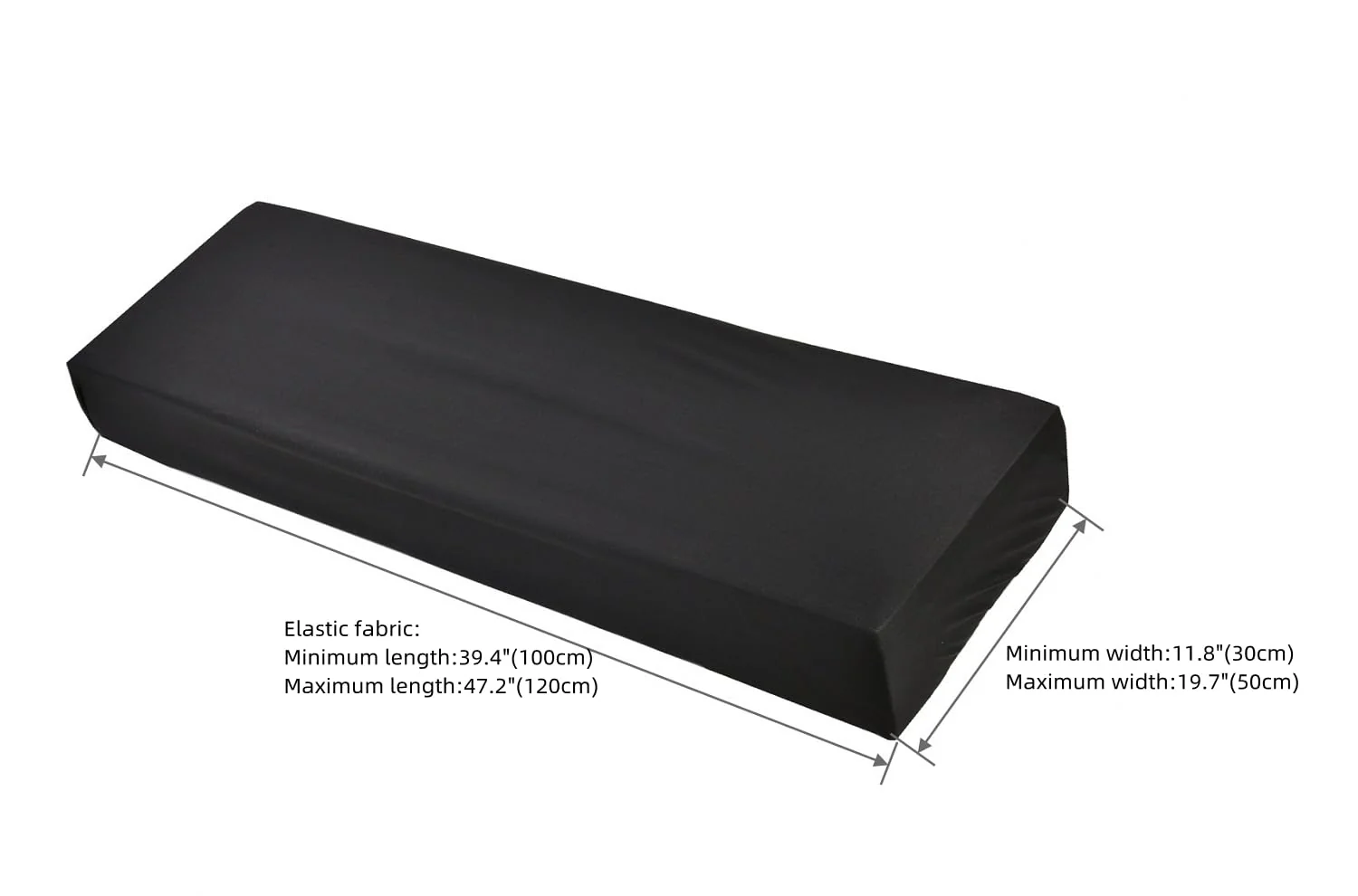 Digital Piano Keyboard and Portable Arranger Keyboards Dust Cover,Elastic Fabric,Water-Resistant,Digital Piano Keyboards Cover for Most Brand Digital Piano Keyboard (76 Keys Cover) 76-Keys Cover - Image 6