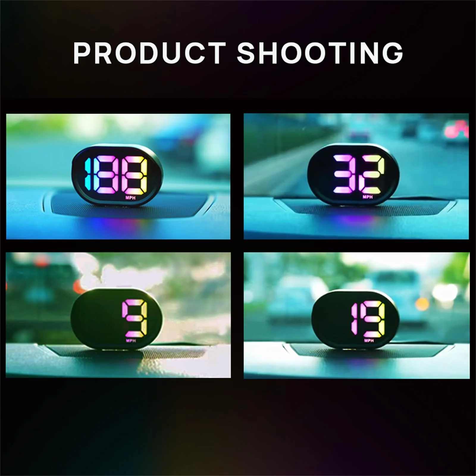 Digital Speedometer for Car,GPS Speedometer for Car,HUD Speedometer MPH,GPS Speedometer mph,USB Connect Plug and Play - Image 6