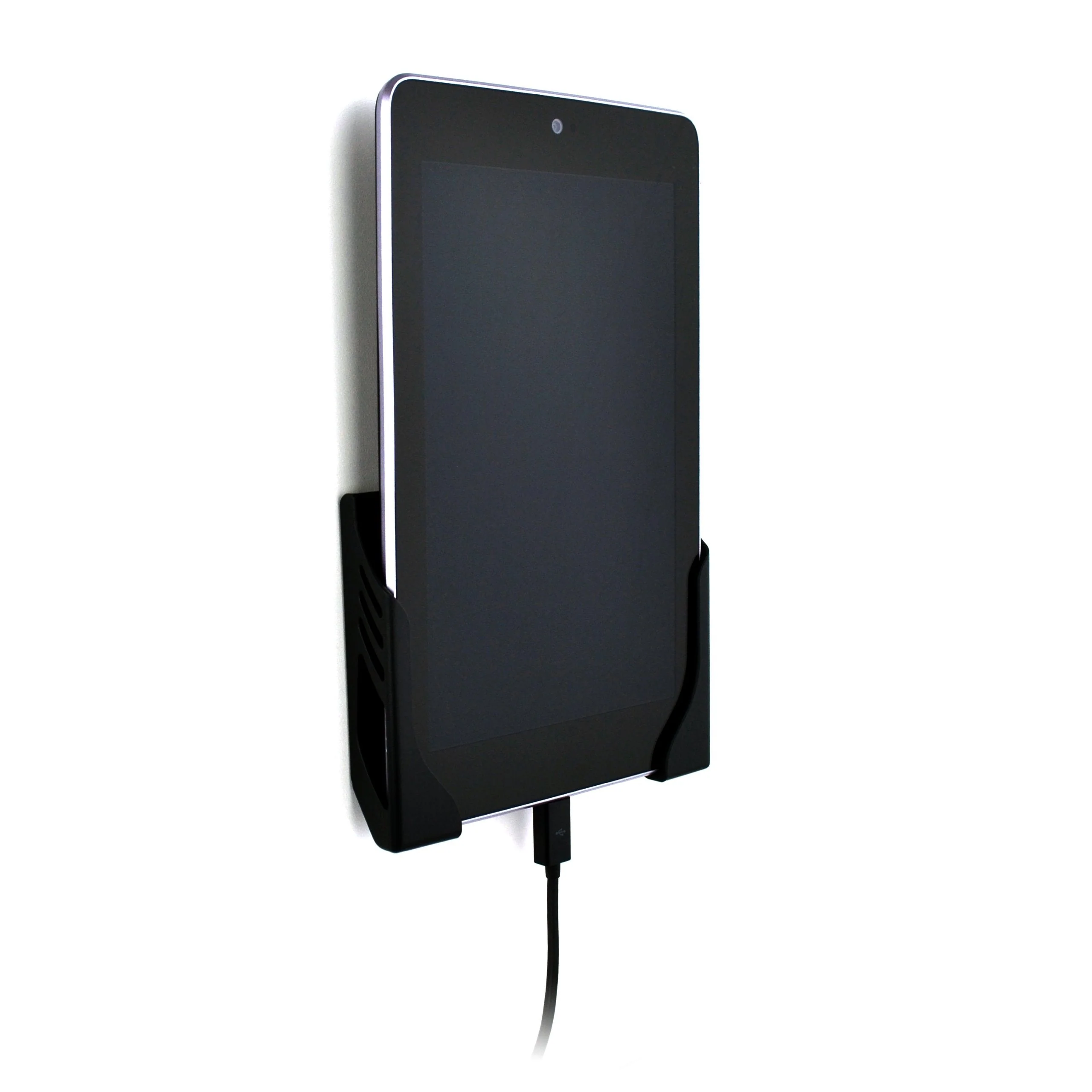 Dockem Koala Tablet Wall Mount: Universal Damage-Free Adhesive Wall Dock for iPads, iPad Airs, Galaxy Tabs and Other Tablets (Black Version) Black - Image 4
