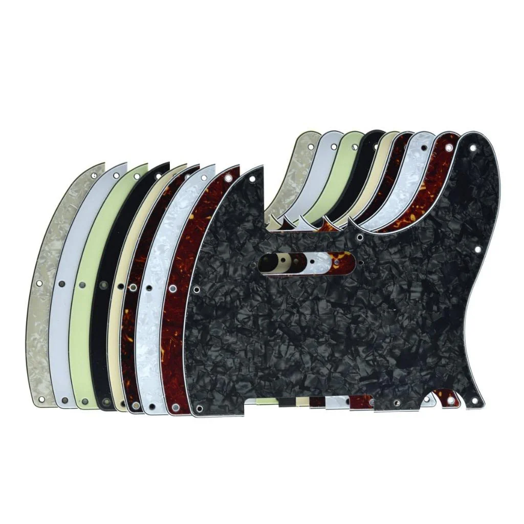 Dopro 8 Hole Tele Style Guitar Pickguard TL Pick Guard with Pickup Mounting Screw Holes for Tele/Telecaster Vintage Tortoise With Neck Pickup Mounting Holes - Image 4