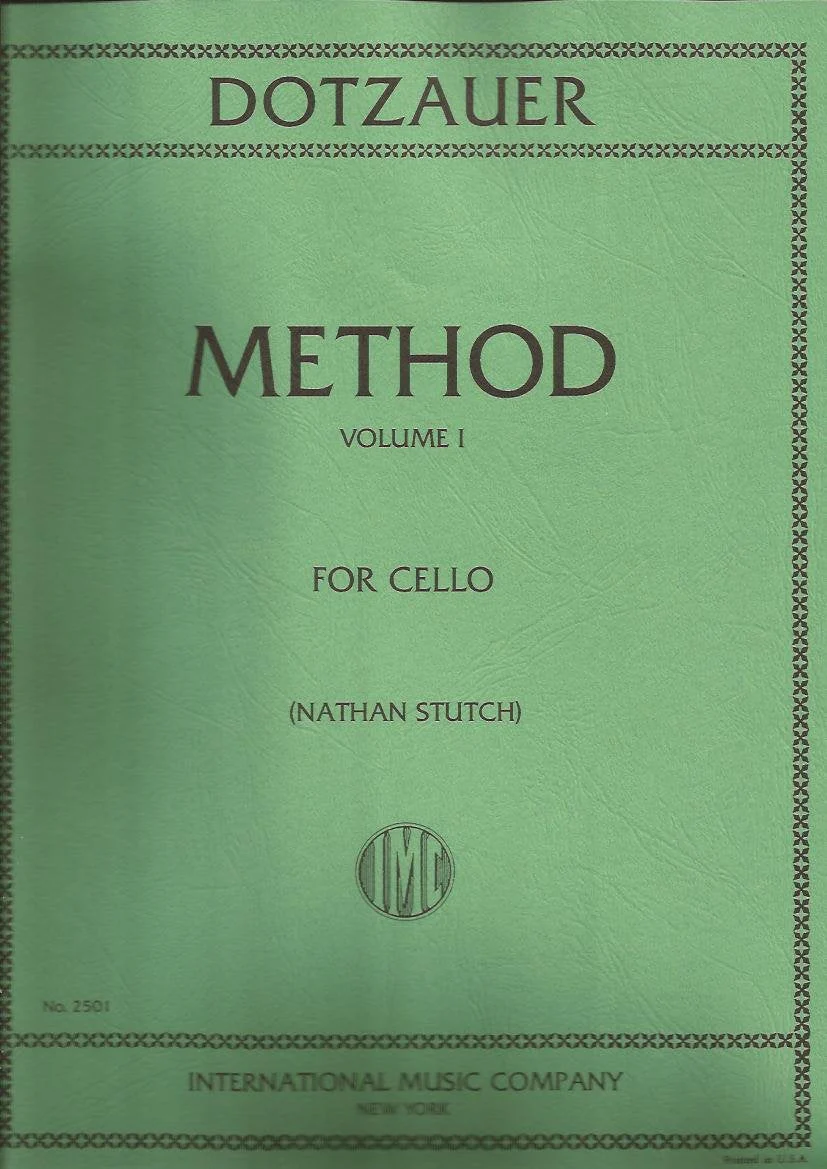 Dotzauer, J Friedrich Method for Cello Volume 1 Cello solo edited by Nathan Stutch - International