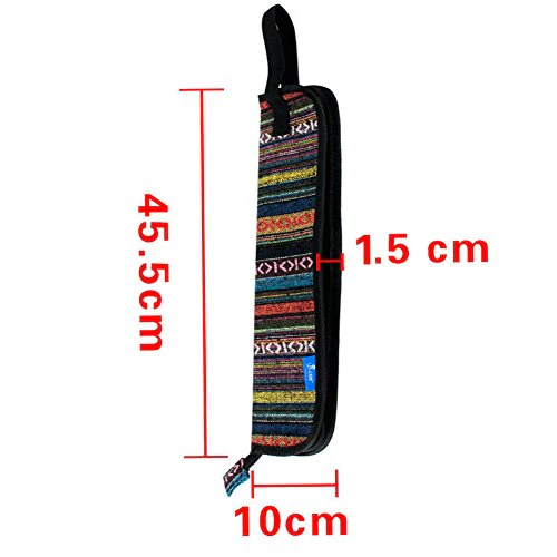 Drum Stick Bag, Portable Drum Stick Case Hanging Bag Drumstick Bag with Handle Drum Stick Bag Drum Stick Bag Holder - Image 8
