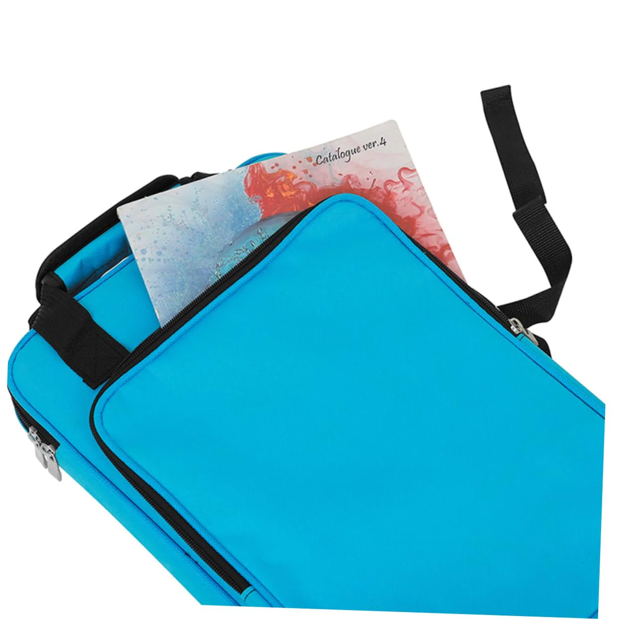 Drum Stick Storage Holders Drumstick Mallets Holder Mallets Holder Bag Stick Bag for Drumsticks Mallet Bag for Percussion Drum Stick Bag Drum Supply Carry Bag Oxford Cloth Thicken Blue 45.5x28x4cm - Image 7