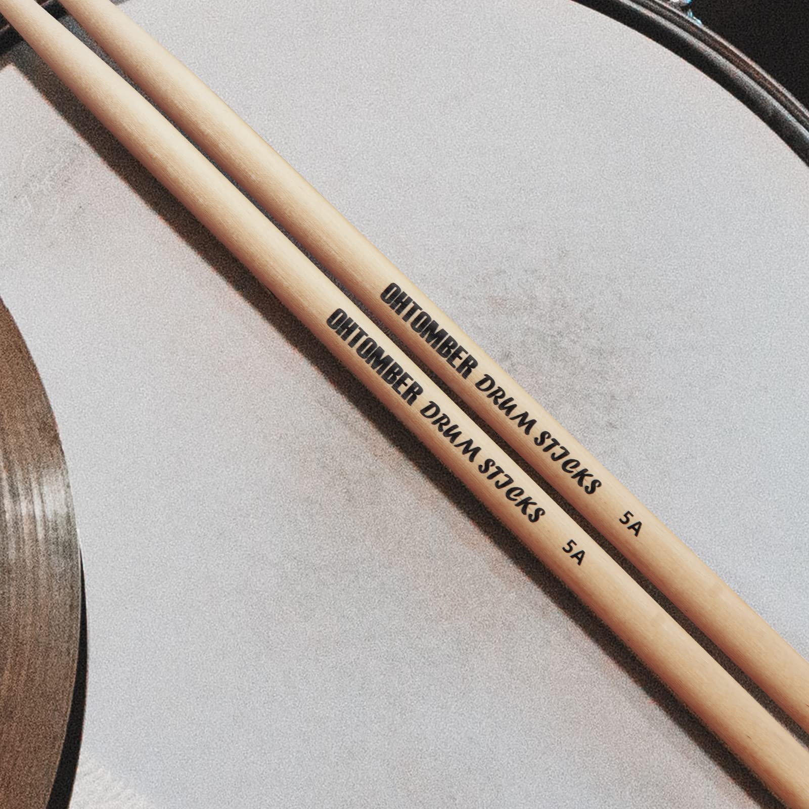 Drum Sticks, 2 Pair 5A Maple Drumsticks - Image 4