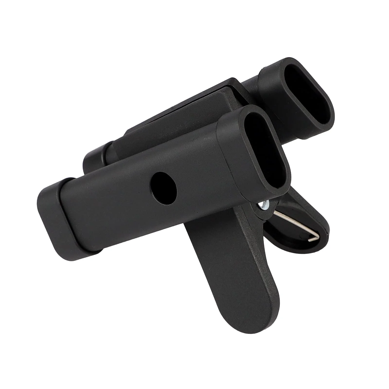 Drumstick Holder, Drum Sticks Holder for Drum Set, Clamp On Drum Stick Holder Clip, Drumstick Grabber, Angle Adjustable, Attaches to Any Cymbal Stand or Tubular Hardware, Holds up to Two Pairs - Image 3